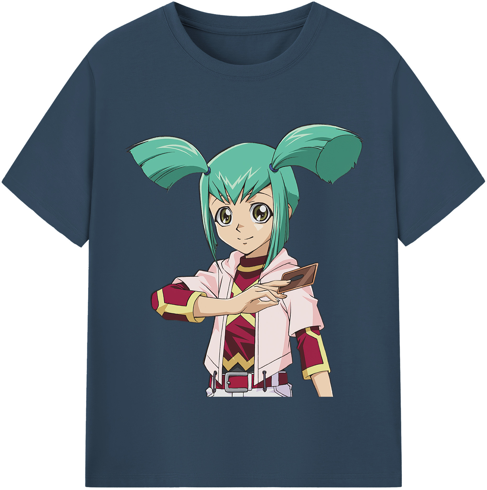 （画像用） 遊☆戯☆王 Yu-Gi-Oh! レディースカジュアルプリントTシャツ（綿100％）