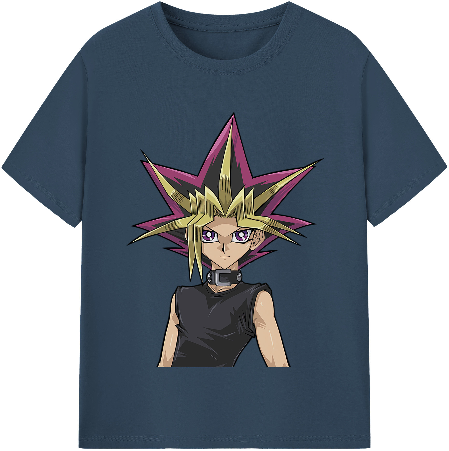 （画像用） 遊☆戯☆王 Yu-Gi-Oh! レディースカジュアルプリントTシャツ（綿100％）