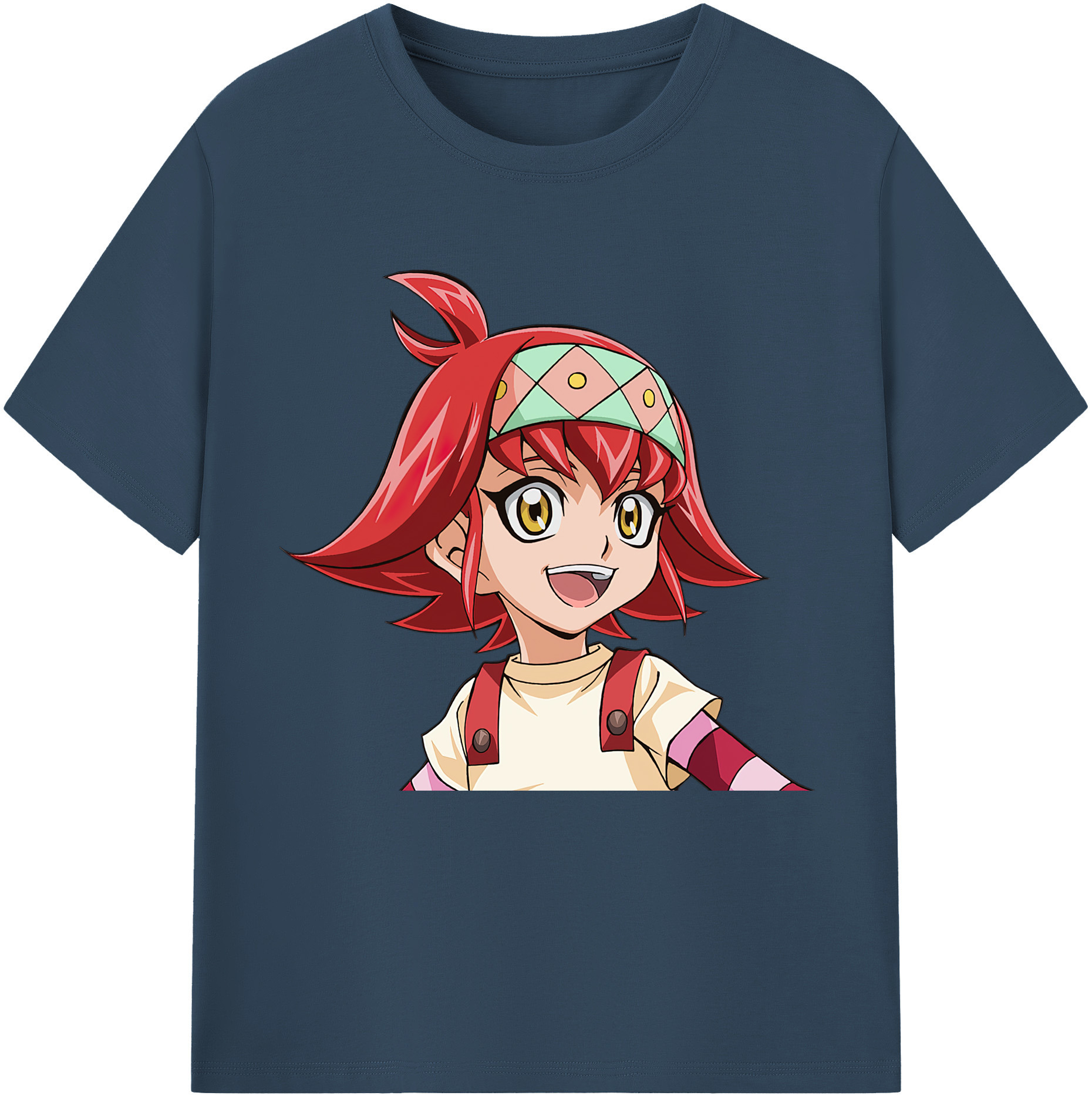 （画像用） 遊☆戯☆王 Yu-Gi-Oh! レディースカジュアルプリントTシャツ（綿100％）
