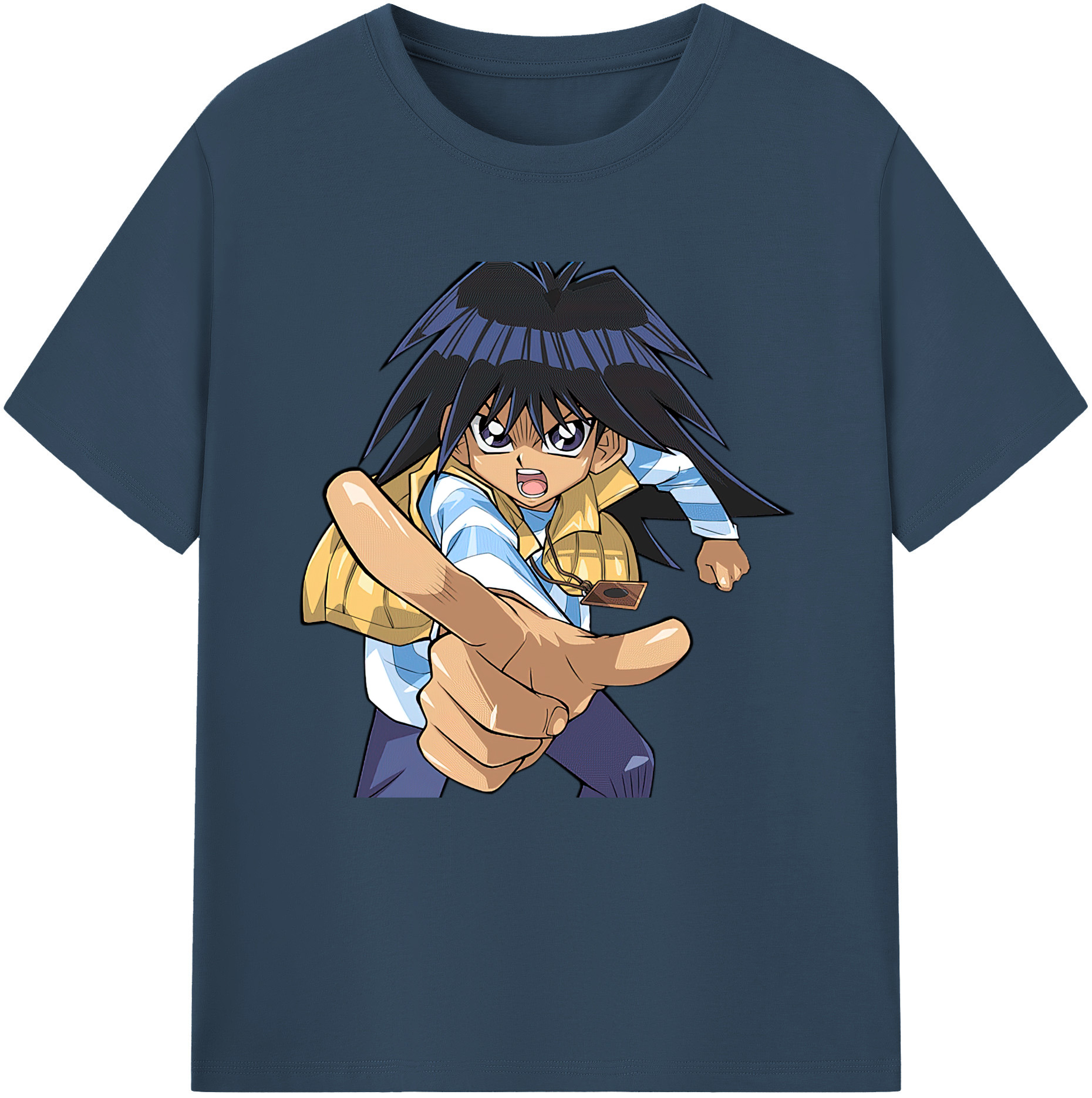 （画像用） 遊☆戯☆王 Yu-Gi-Oh! レディースカジュアルプリントTシャツ（綿100％）