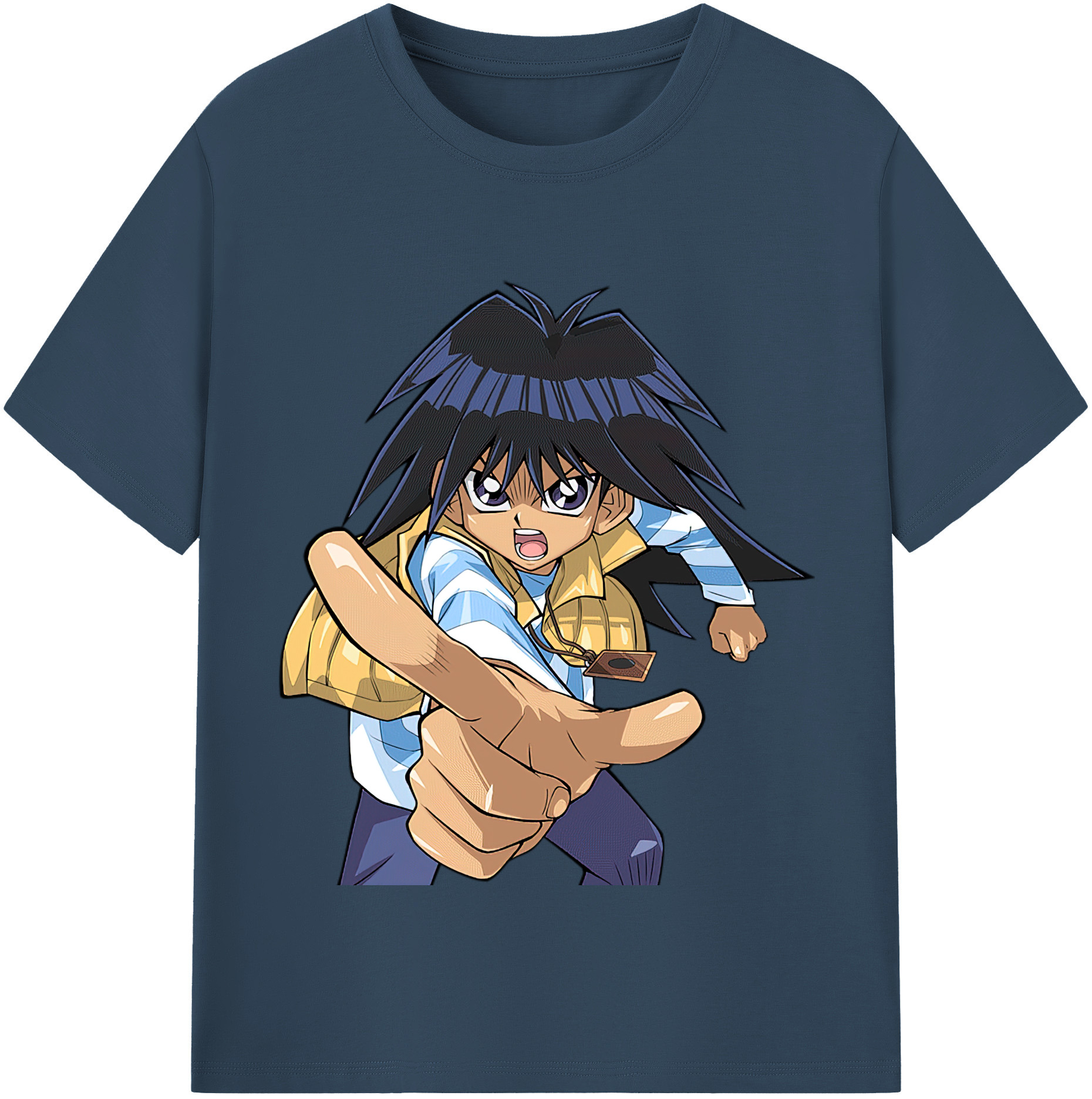 （画像用） 遊☆戯☆王 Yu-Gi-Oh! レディースカジュアルプリントTシャツ（綿100％）