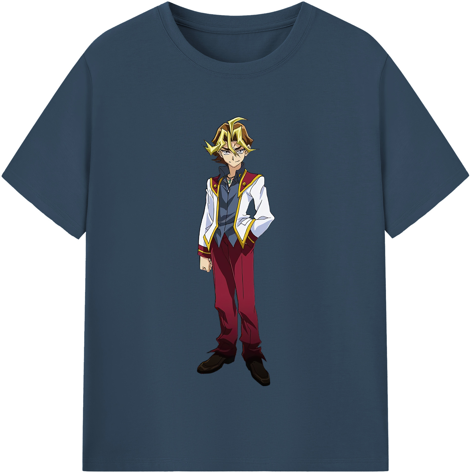 （画像用） 遊☆戯☆王 Yu-Gi-Oh! レディースカジュアルプリントTシャツ（綿100％）