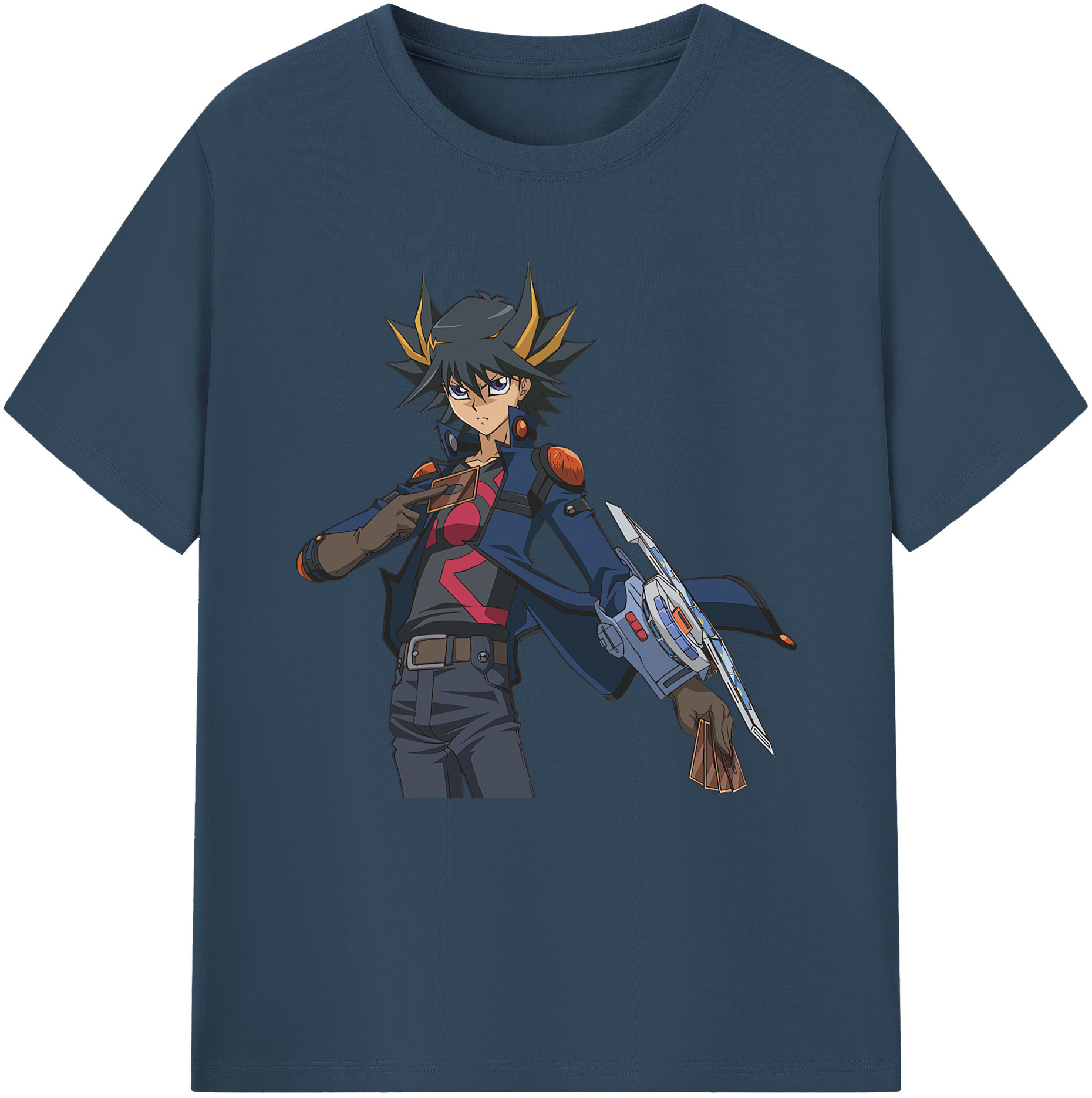 （画像用） 遊☆戯☆王 Yu-Gi-Oh! レディースカジュアルプリントTシャツ（綿100％）