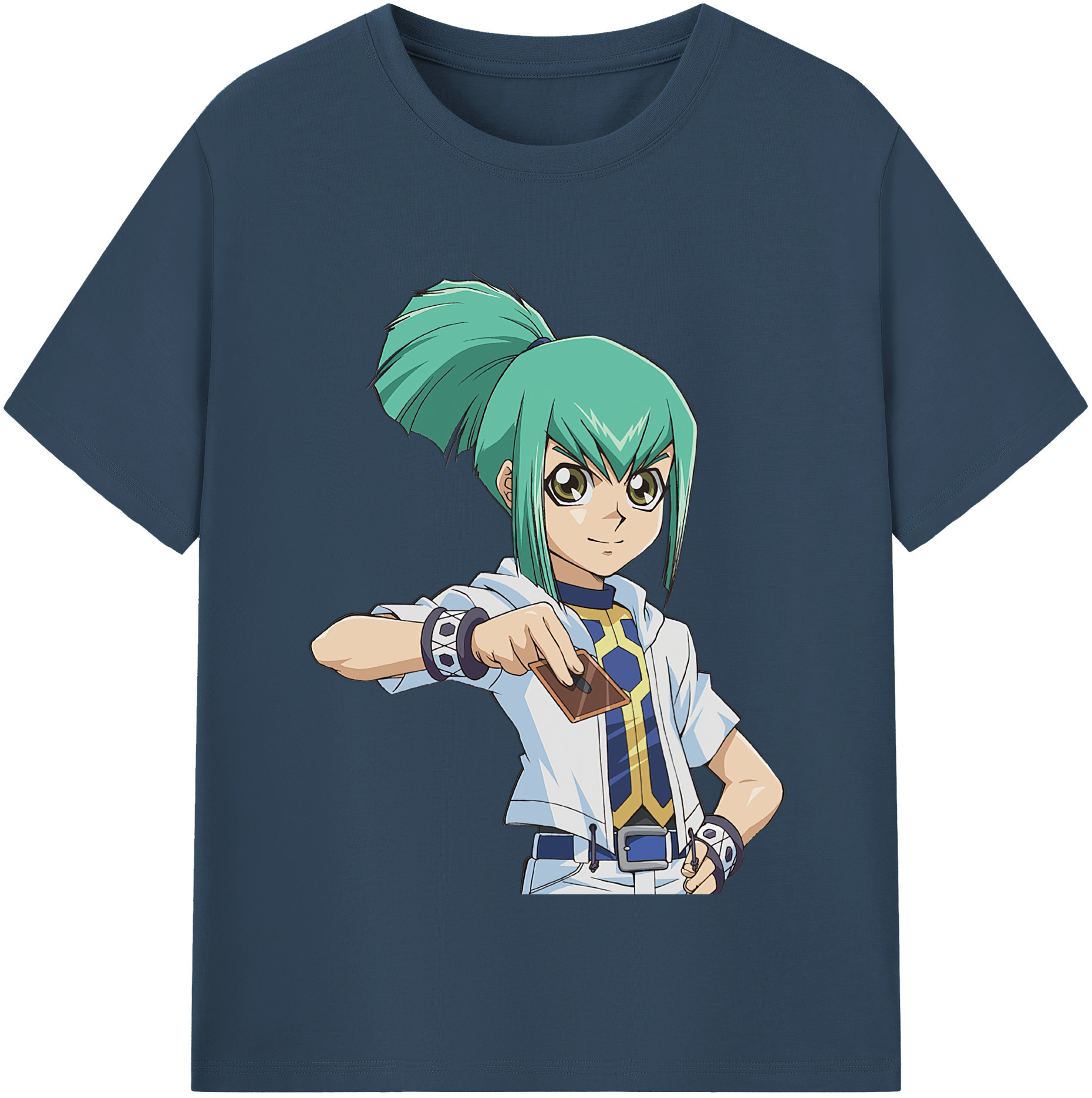 （画像用） 遊☆戯☆王 Yu-Gi-Oh! レディースカジュアルプリントTシャツ（綿100％）