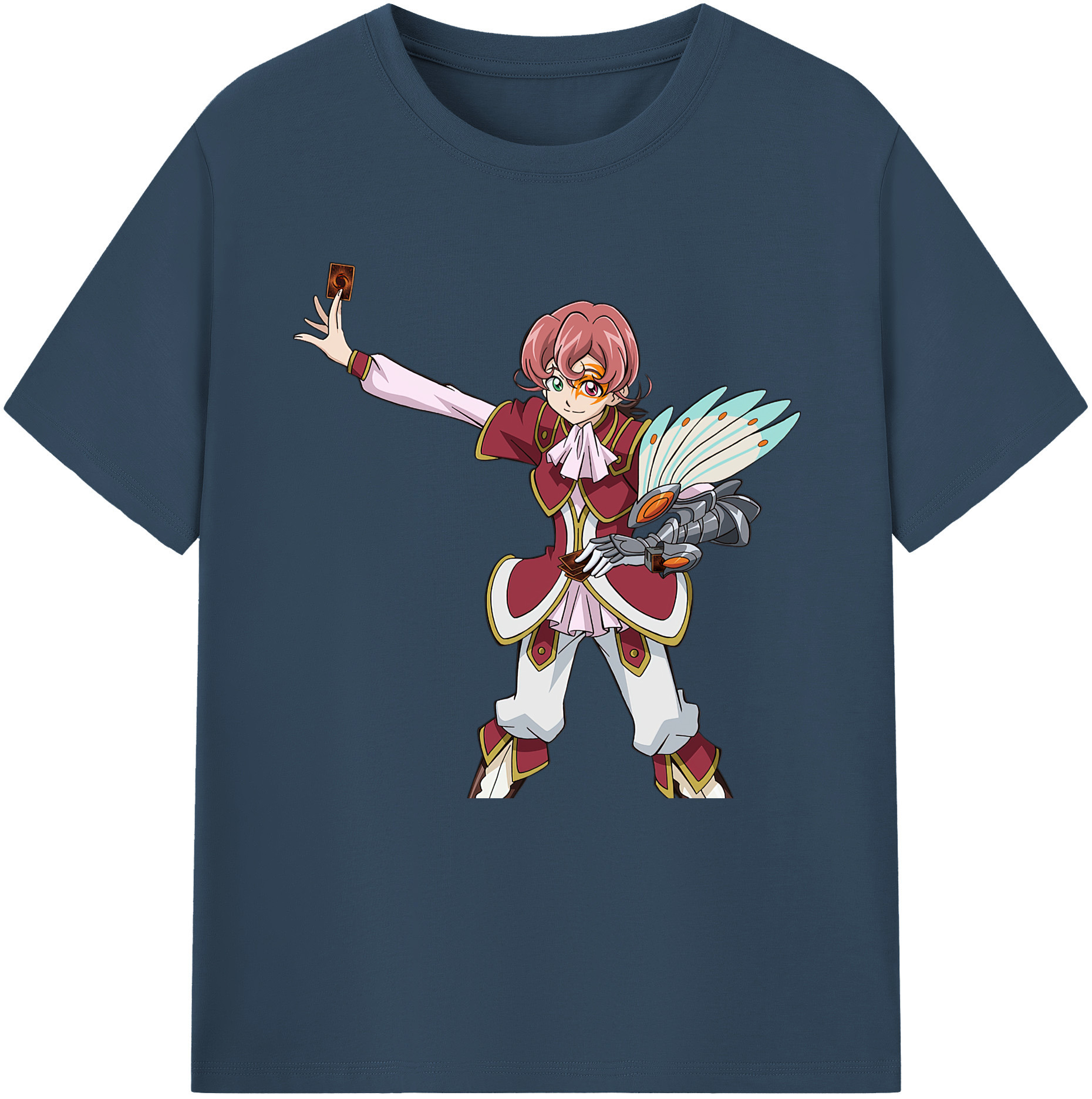 （画像用） 遊☆戯☆王 Yu-Gi-Oh! レディースカジュアルプリントTシャツ（綿100％）