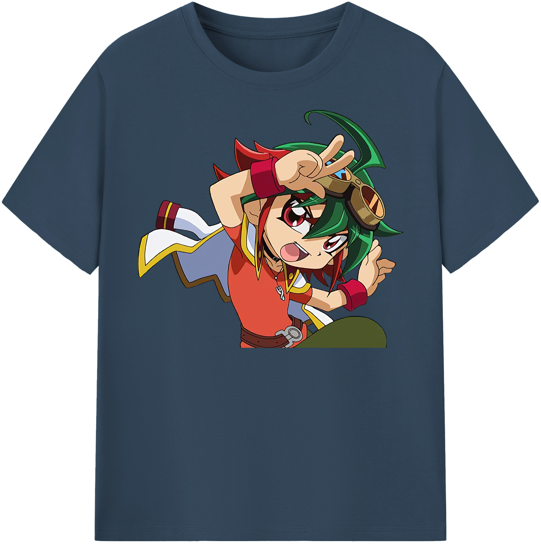 （画像用） 遊☆戯☆王 Yu-Gi-Oh! レディースカジュアルプリントTシャツ（綿100％）