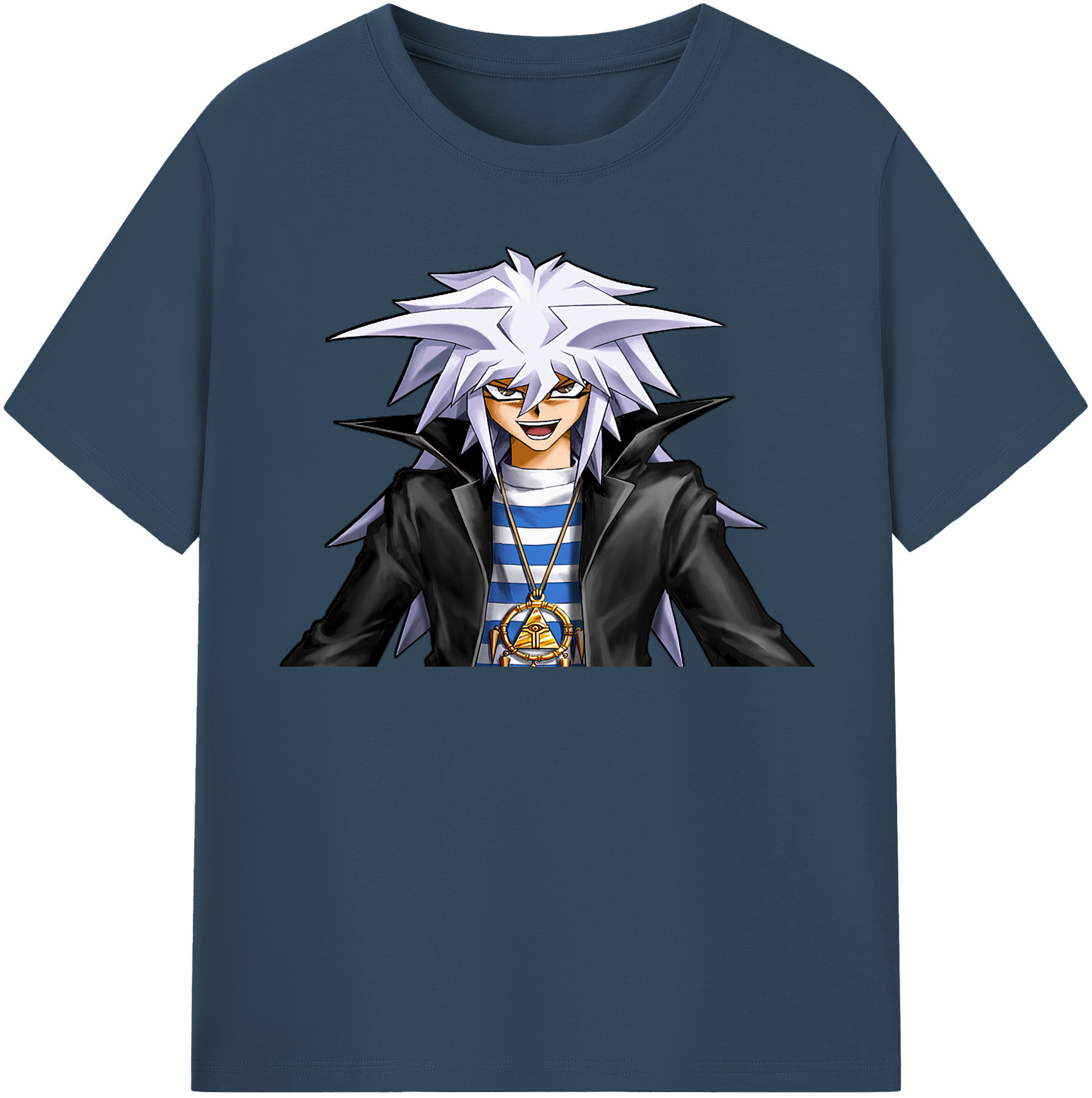 （画像用） 遊☆戯☆王 Yu-Gi-Oh! レディースカジュアルプリントTシャツ（綿100％）