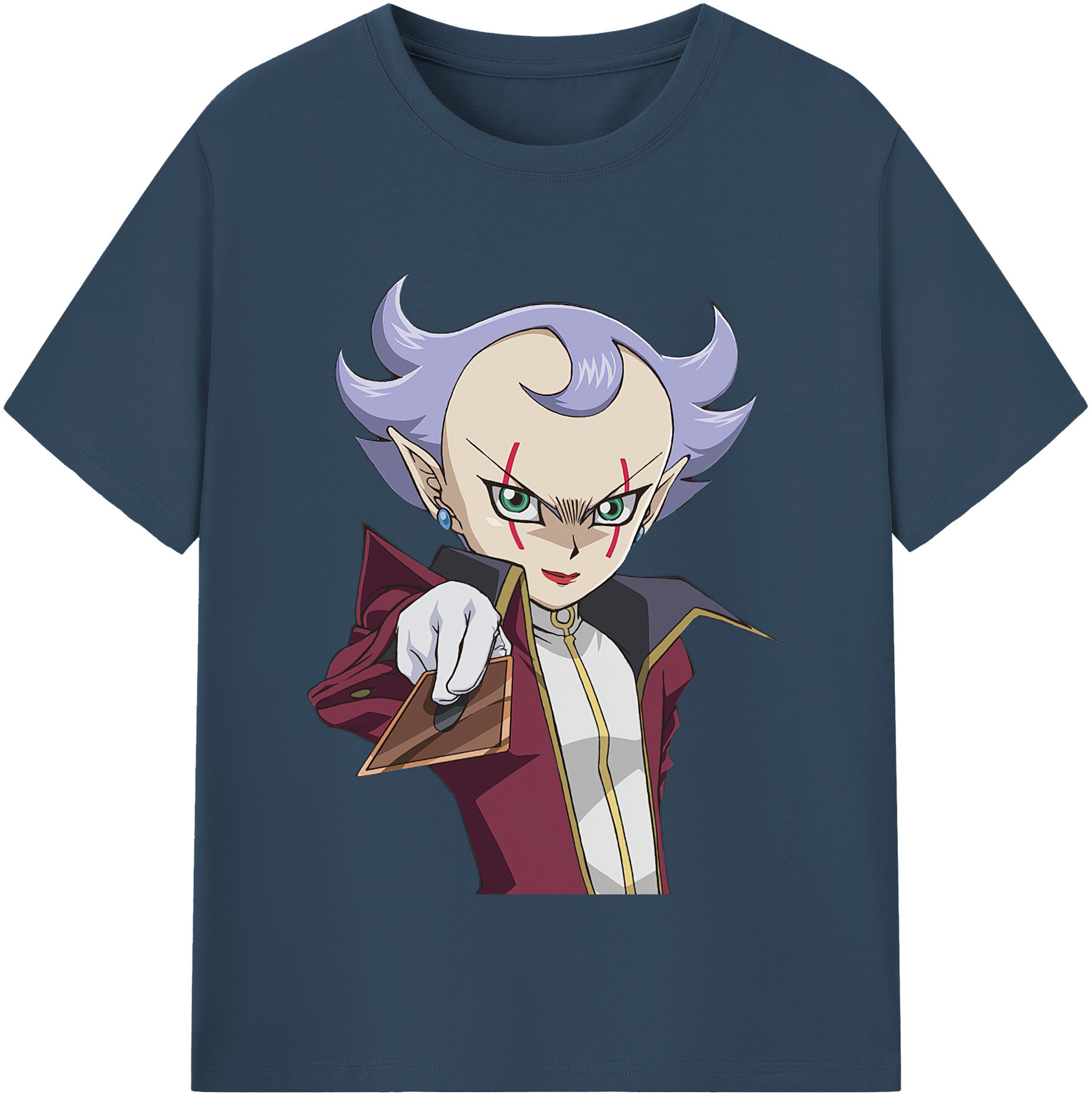 （画像用） 遊☆戯☆王 Yu-Gi-Oh! レディースカジュアルプリントTシャツ（綿100％）