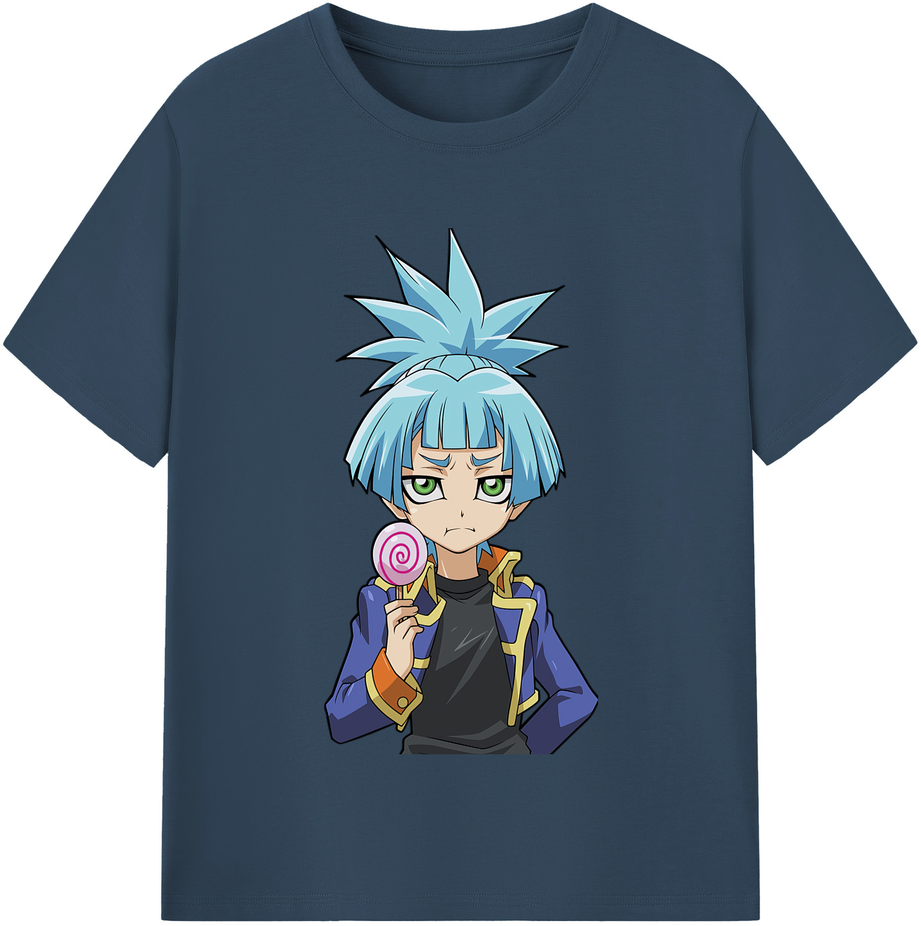 （画像用） 遊☆戯☆王 Yu-Gi-Oh! レディースカジュアルプリントTシャツ（綿100％）