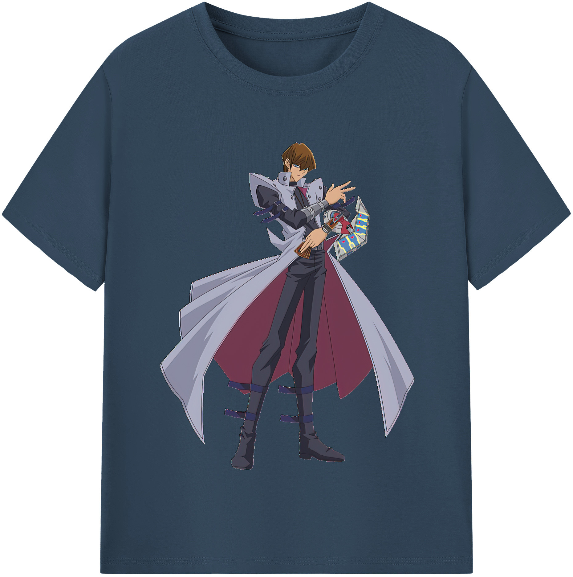 （画像用） 遊☆戯☆王 Yu-Gi-Oh! レディースカジュアルプリントTシャツ（綿100％）