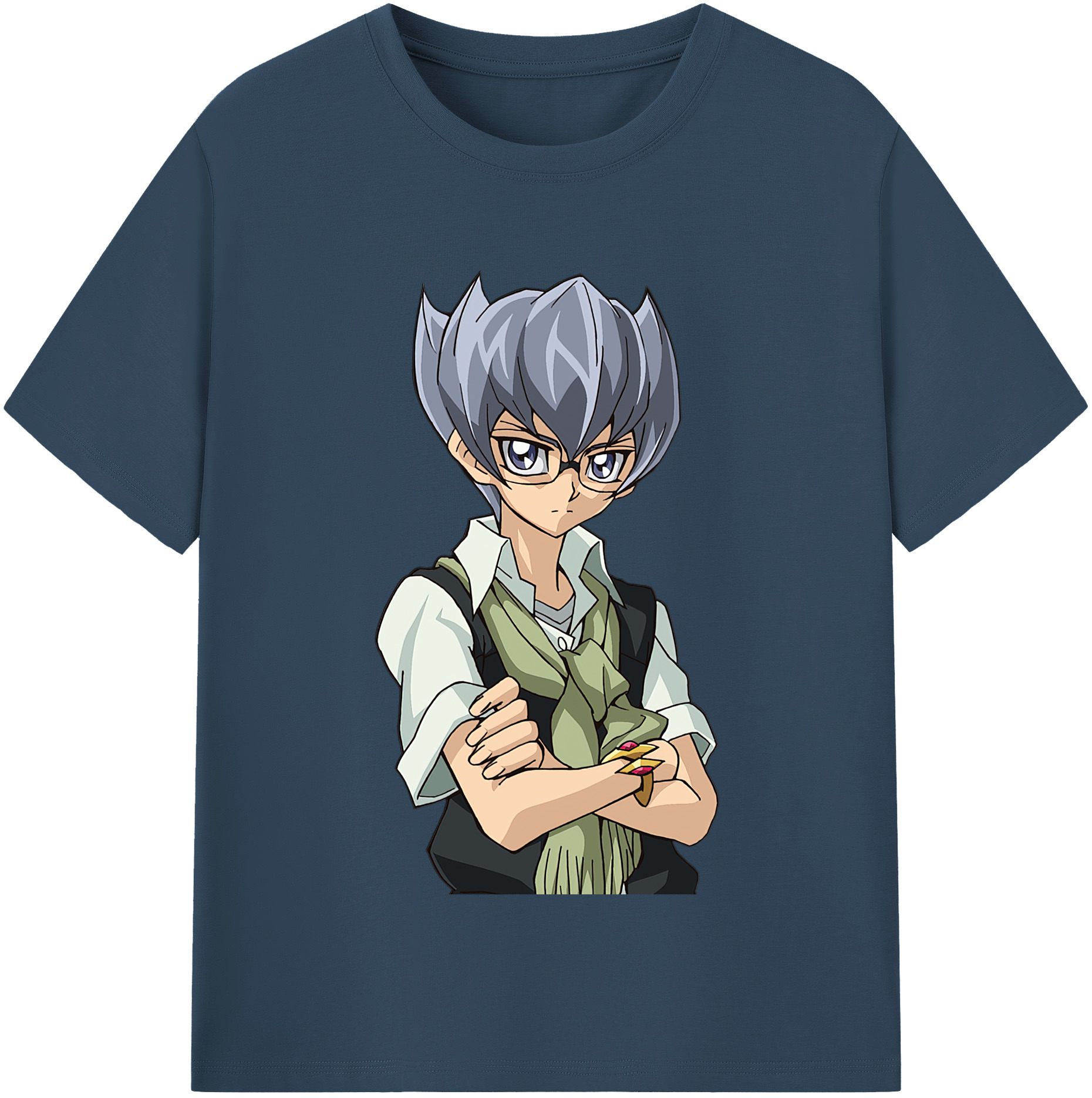 （画像用） 遊☆戯☆王 Yu-Gi-Oh! レディースカジュアルプリントTシャツ（綿100％）