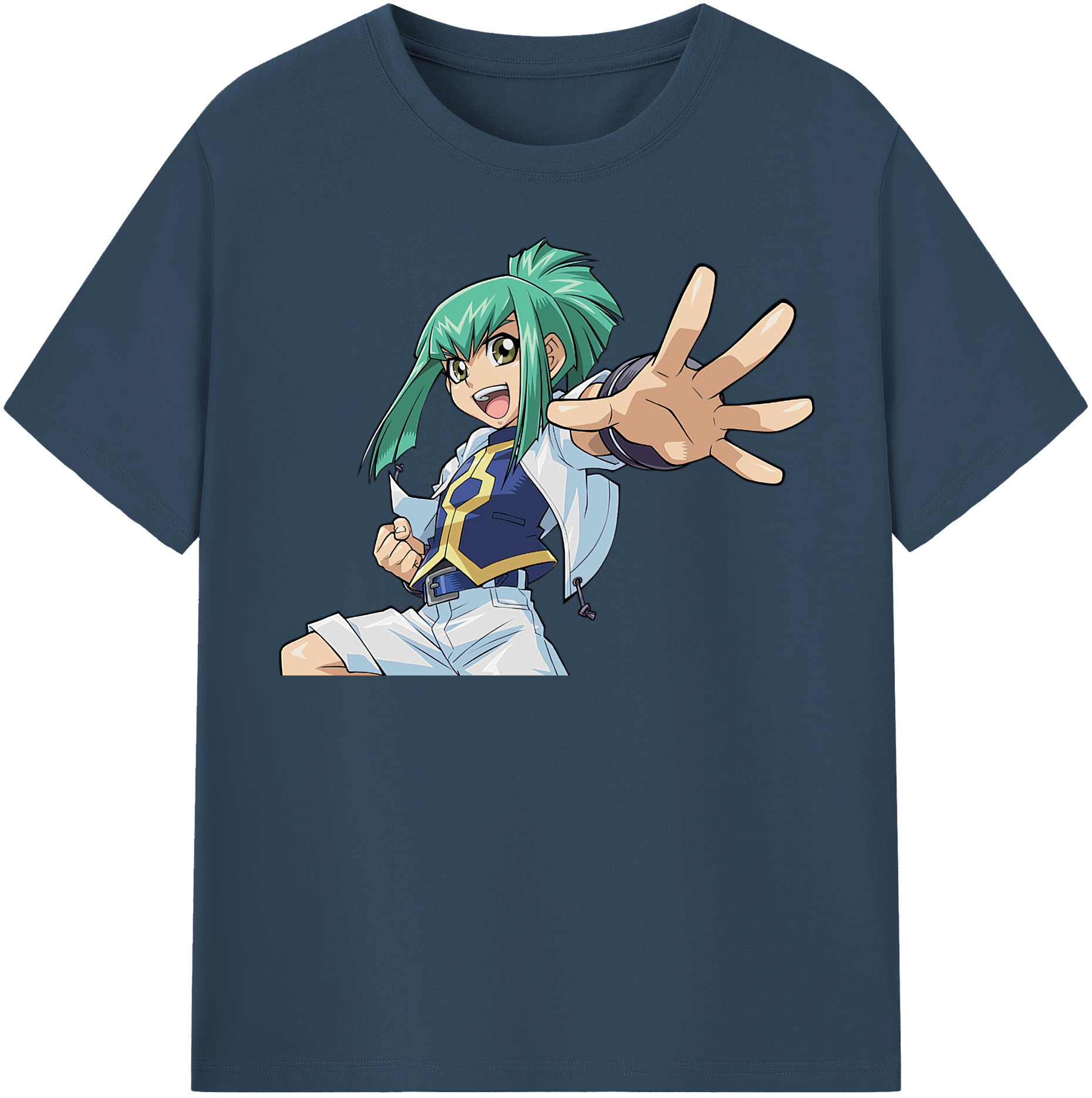 （画像用） 遊☆戯☆王 Yu-Gi-Oh! レディースカジュアルプリントTシャツ（綿100％）