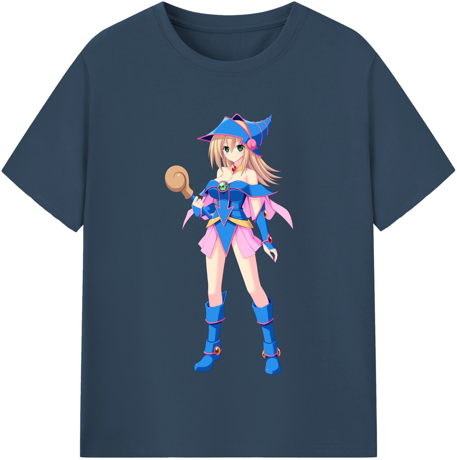 （画像用） 遊☆戯☆王 Yu-Gi-Oh! レディースカジュアルプリントTシャツ（綿100％）