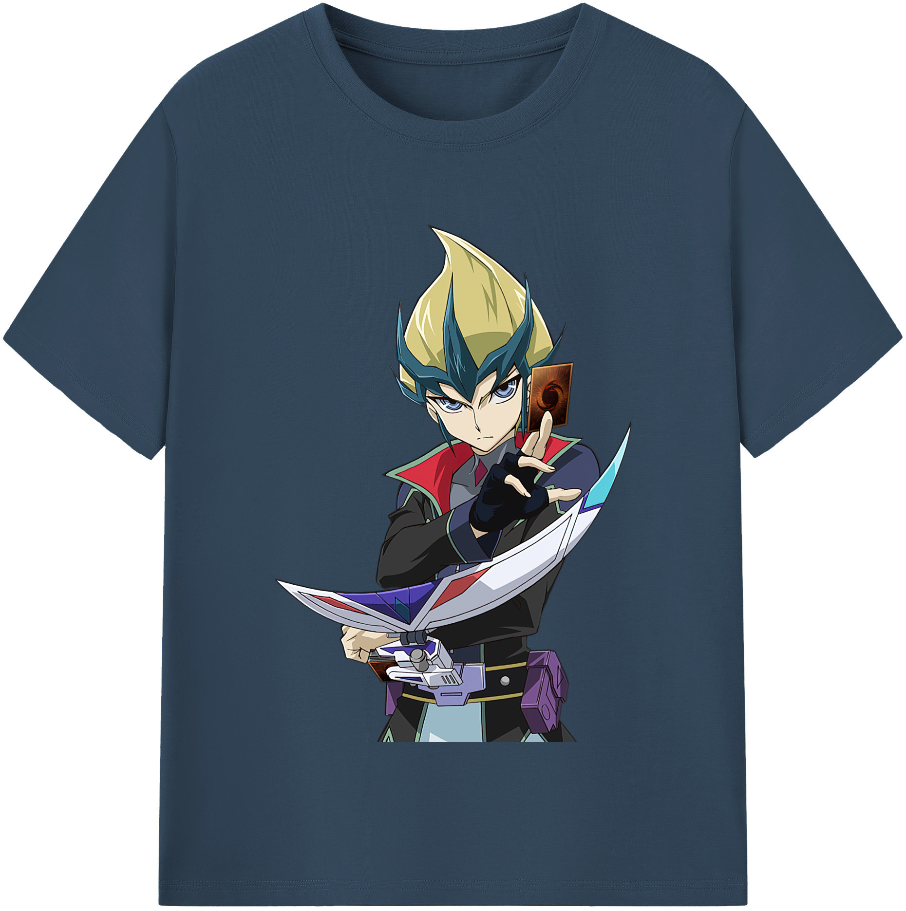 （画像用） 遊☆戯☆王 Yu-Gi-Oh! レディースカジュアルプリントTシャツ（綿100％）