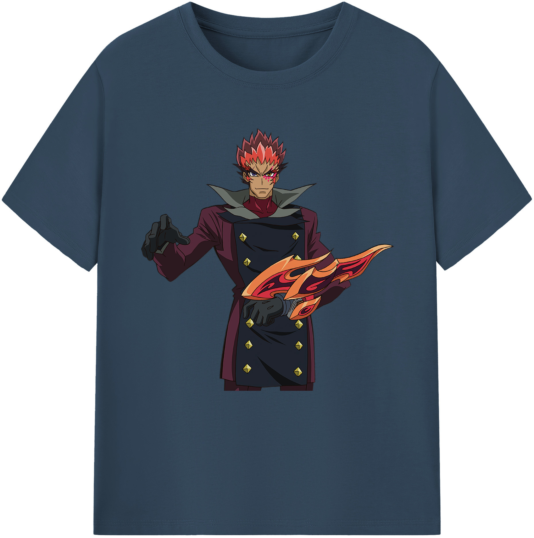 （画像用） 遊☆戯☆王 Yu-Gi-Oh! レディースカジュアルプリントTシャツ（綿100％）