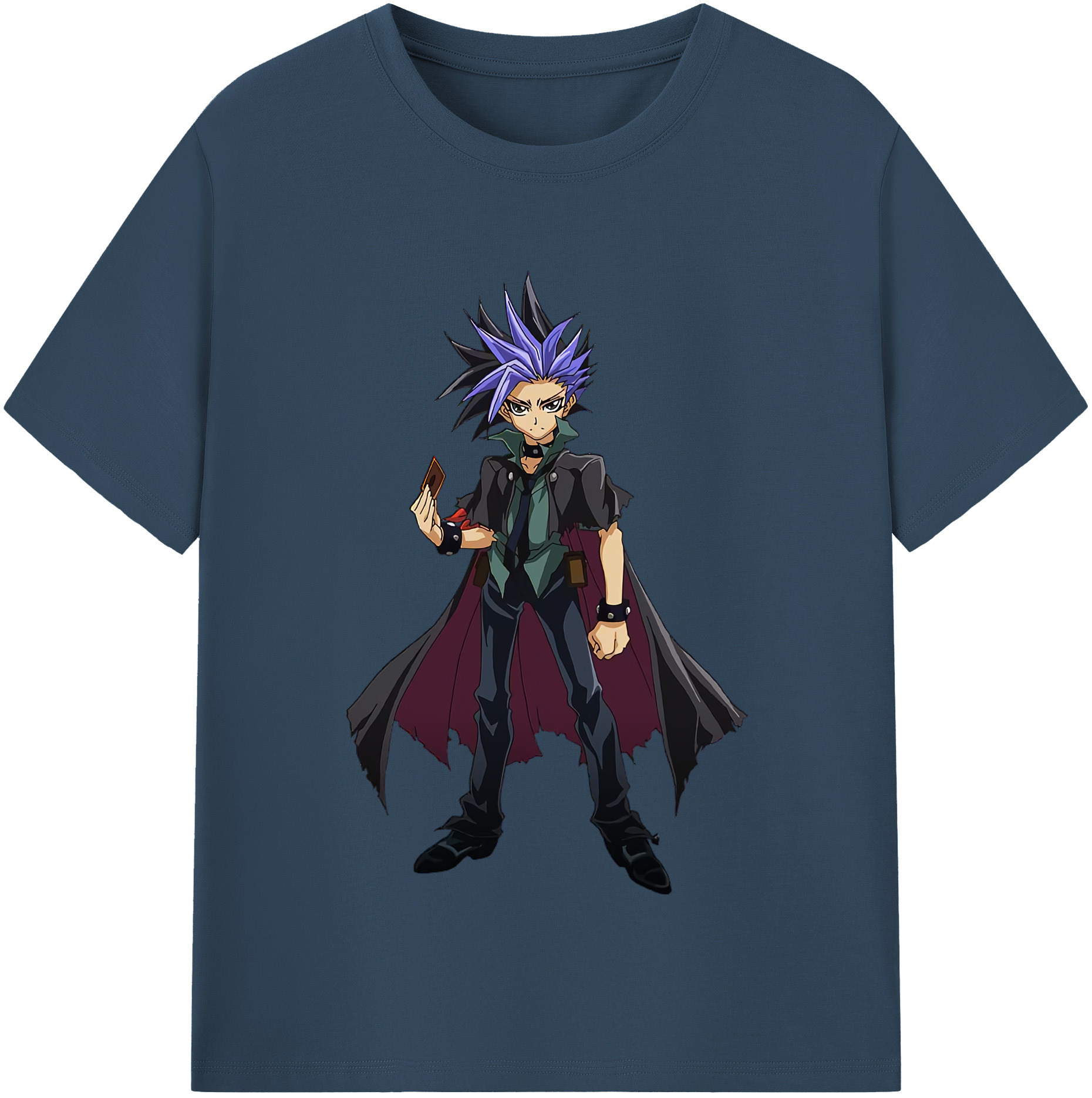 （画像用） 遊☆戯☆王 Yu-Gi-Oh! レディースカジュアルプリントTシャツ（綿100％）