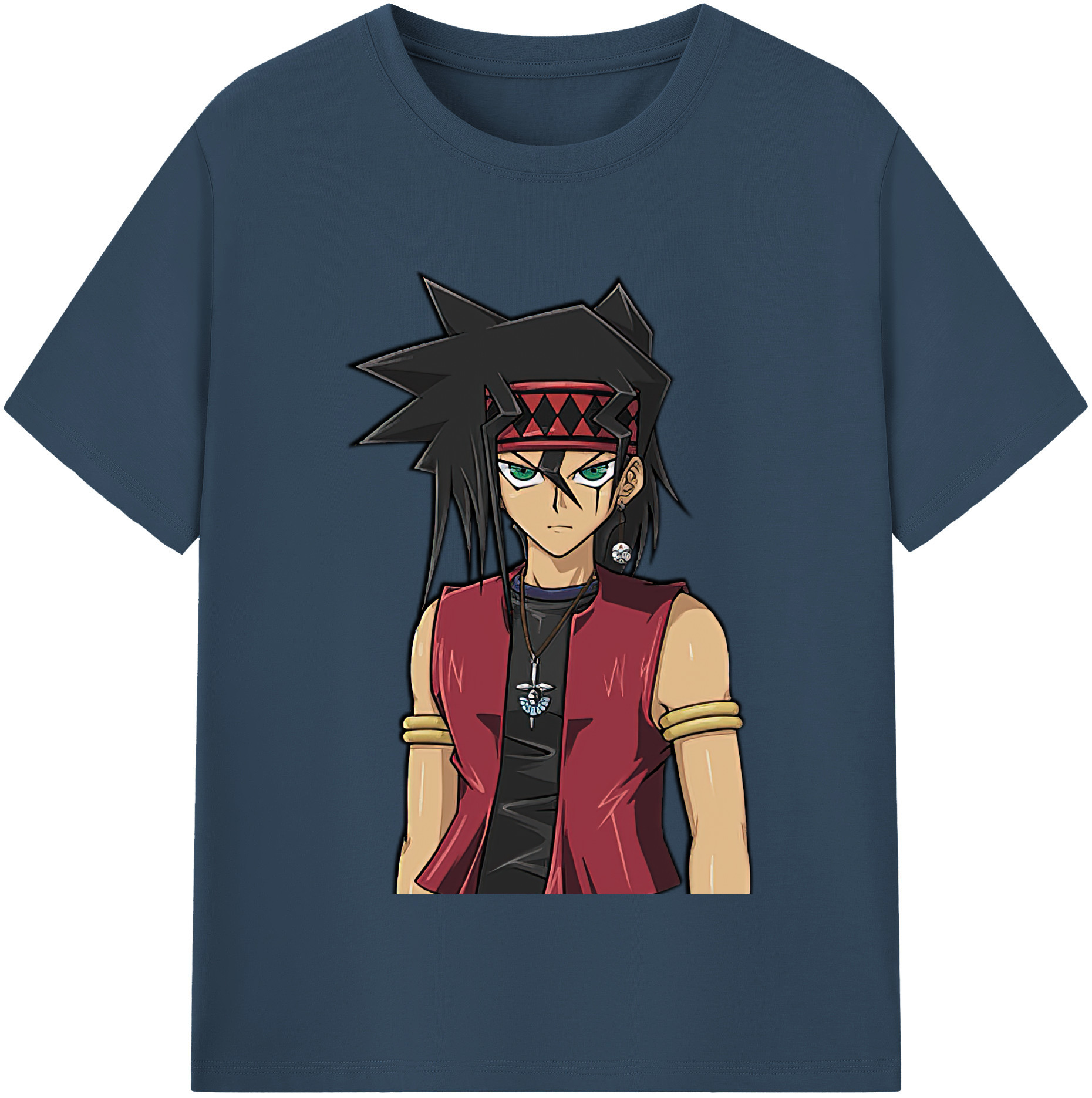 （画像用） 遊☆戯☆王 Yu-Gi-Oh! レディースカジュアルプリントTシャツ（綿100％）