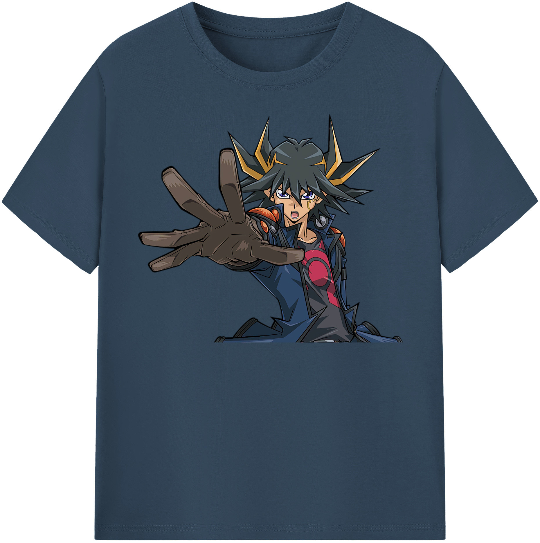 （画像用） 遊☆戯☆王 Yu-Gi-Oh! レディースカジュアルプリントTシャツ（綿100％）