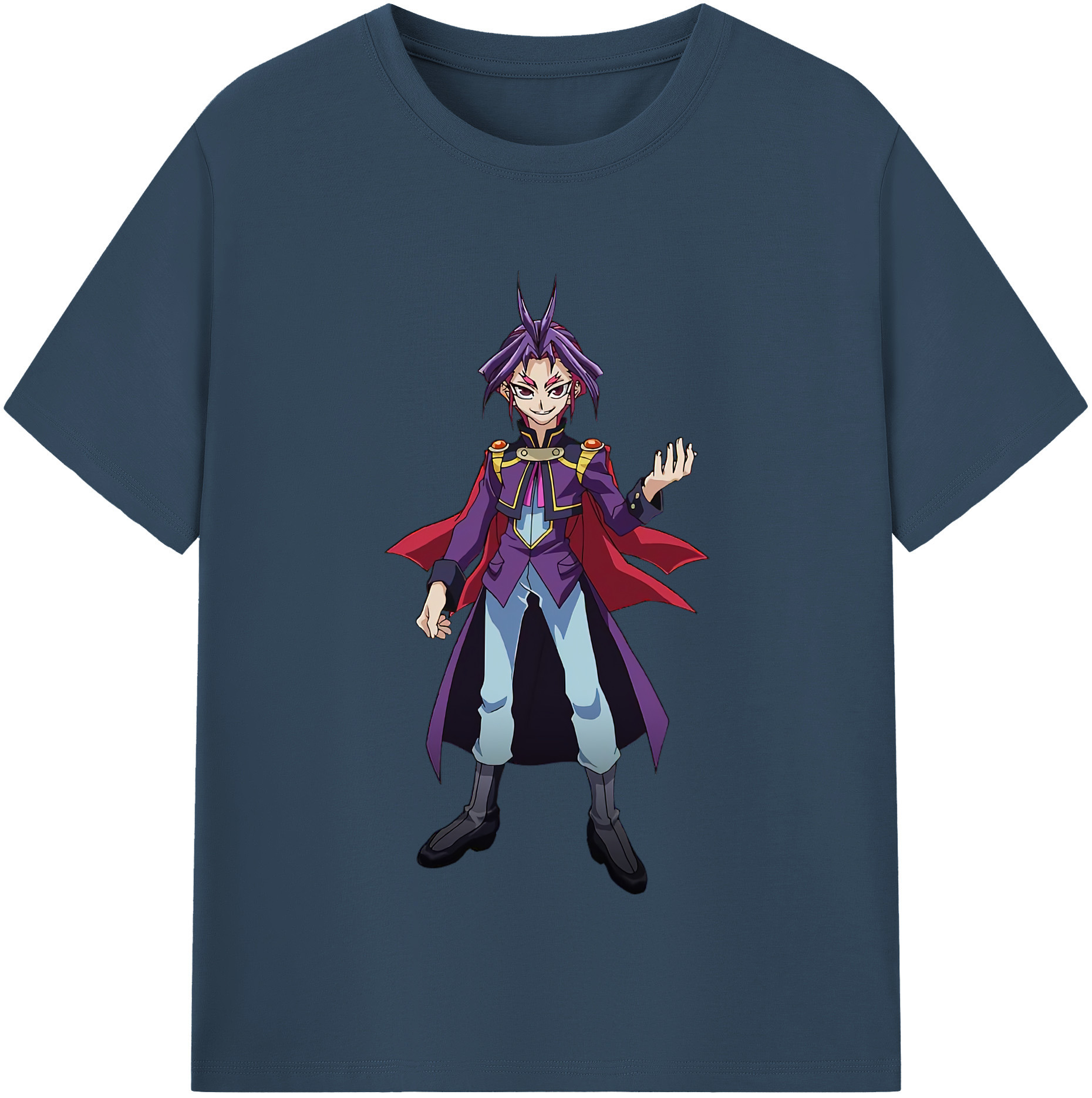 （画像用） 遊☆戯☆王 Yu-Gi-Oh! レディースカジュアルプリントTシャツ（綿100％）