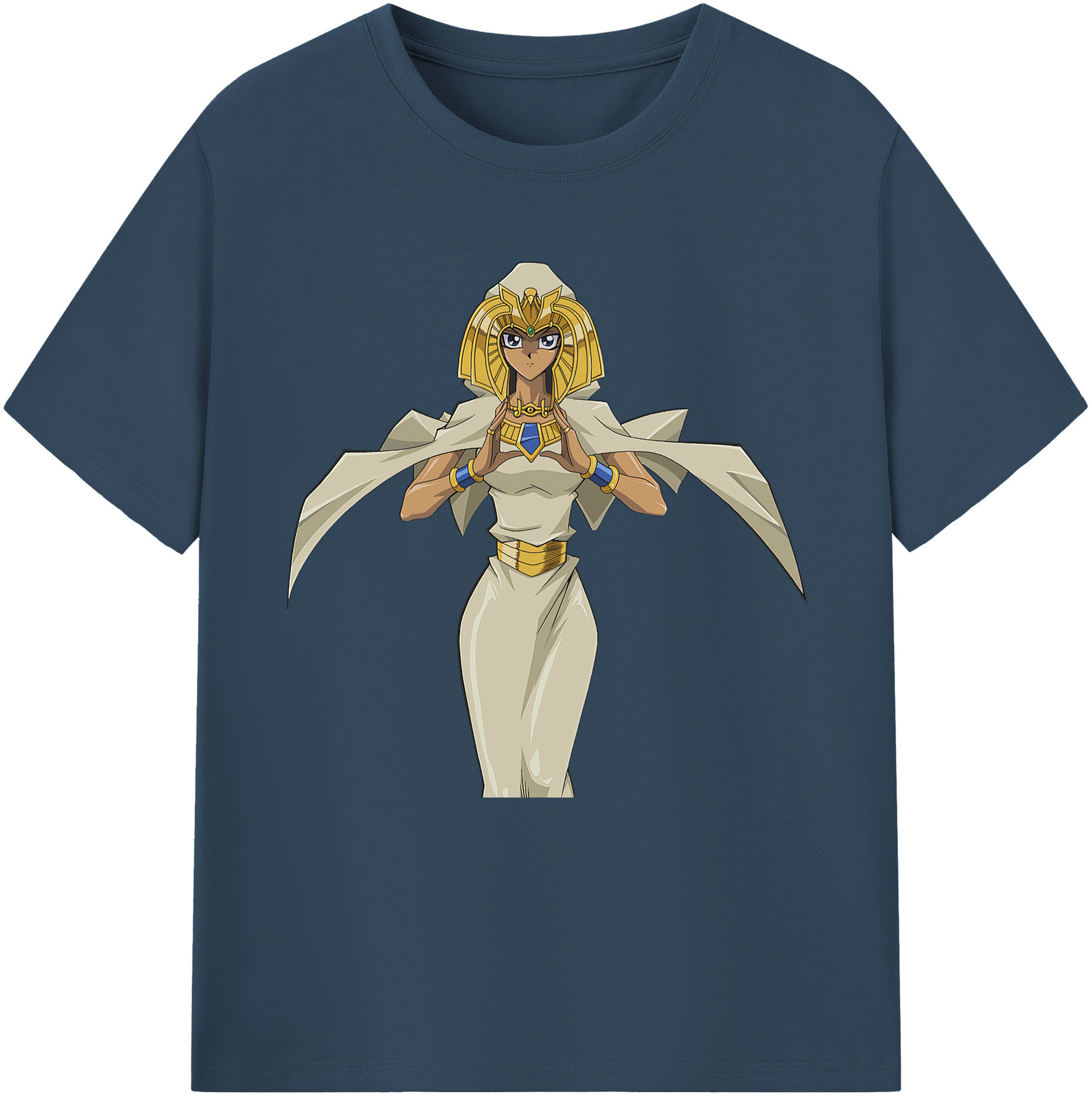 （画像用） 遊☆戯☆王 Yu-Gi-Oh! レディースカジュアルプリントTシャツ（綿100％）