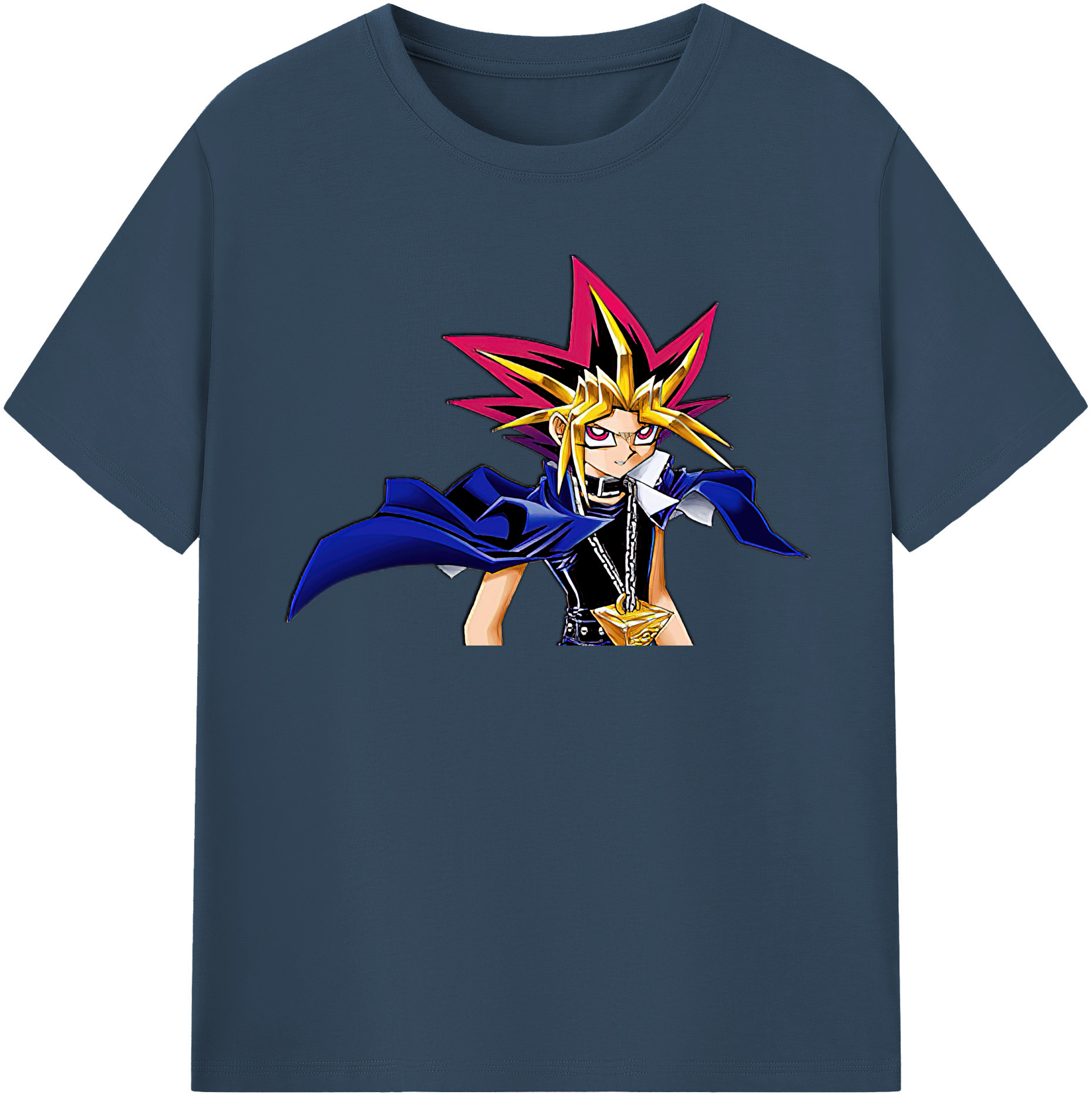 （画像用） 遊☆戯☆王 Yu-Gi-Oh! レディースカジュアルプリントTシャツ（綿100％）