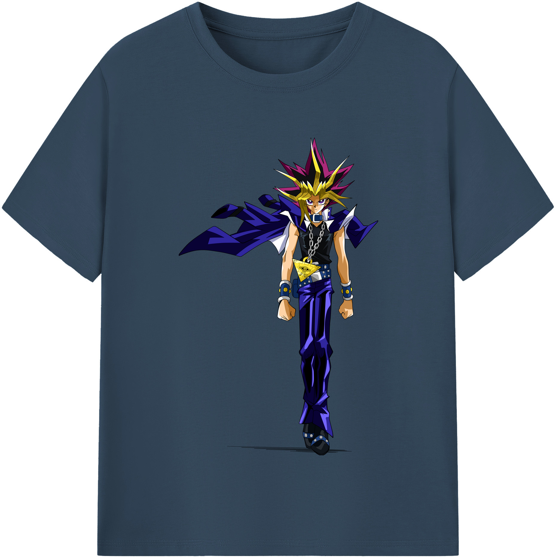 （画像用） 遊☆戯☆王 Yu-Gi-Oh! レディースカジュアルプリントTシャツ（綿100％）