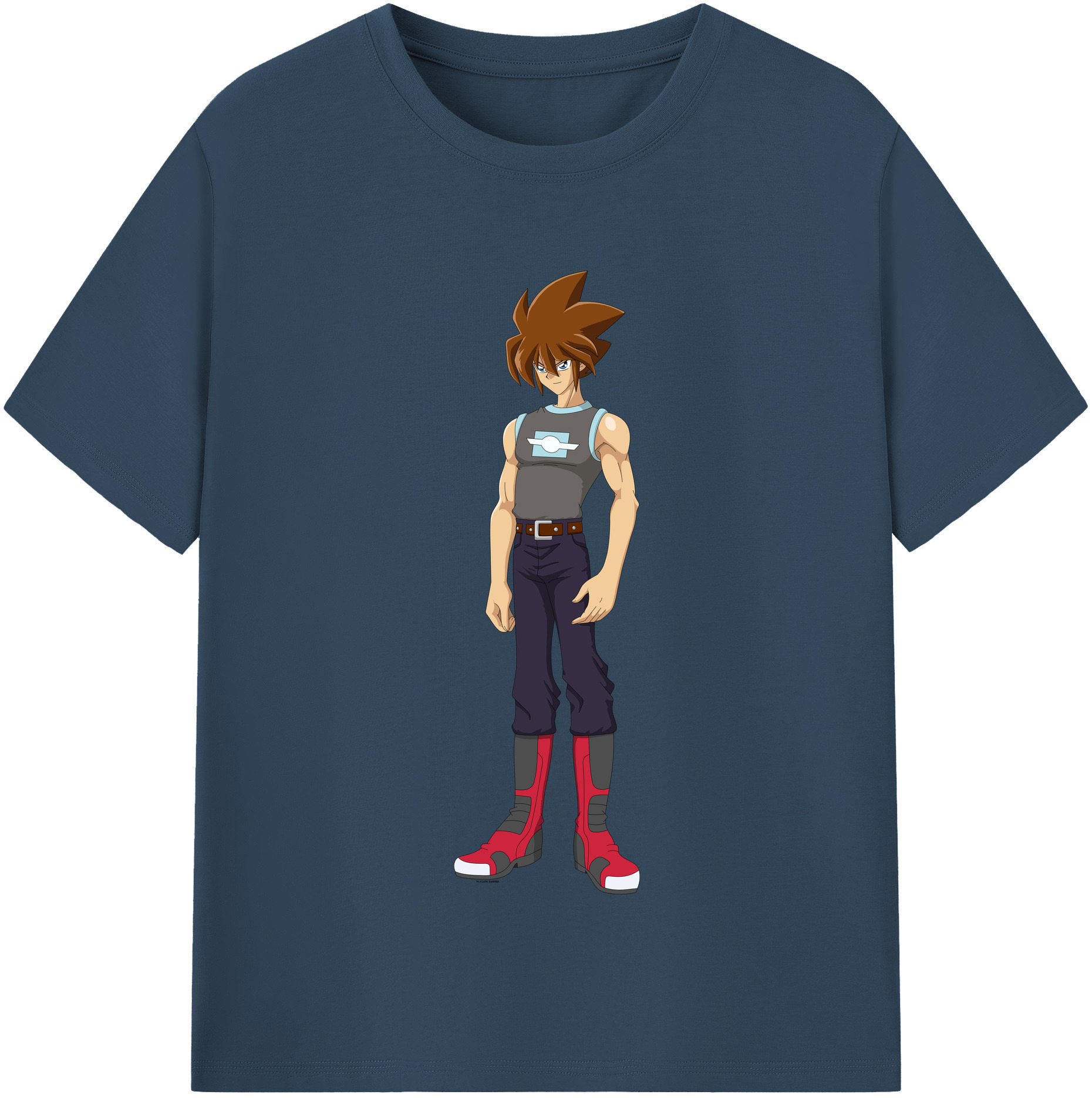（画像用） 遊☆戯☆王 Yu-Gi-Oh! レディースカジュアルプリントTシャツ（綿100％）
