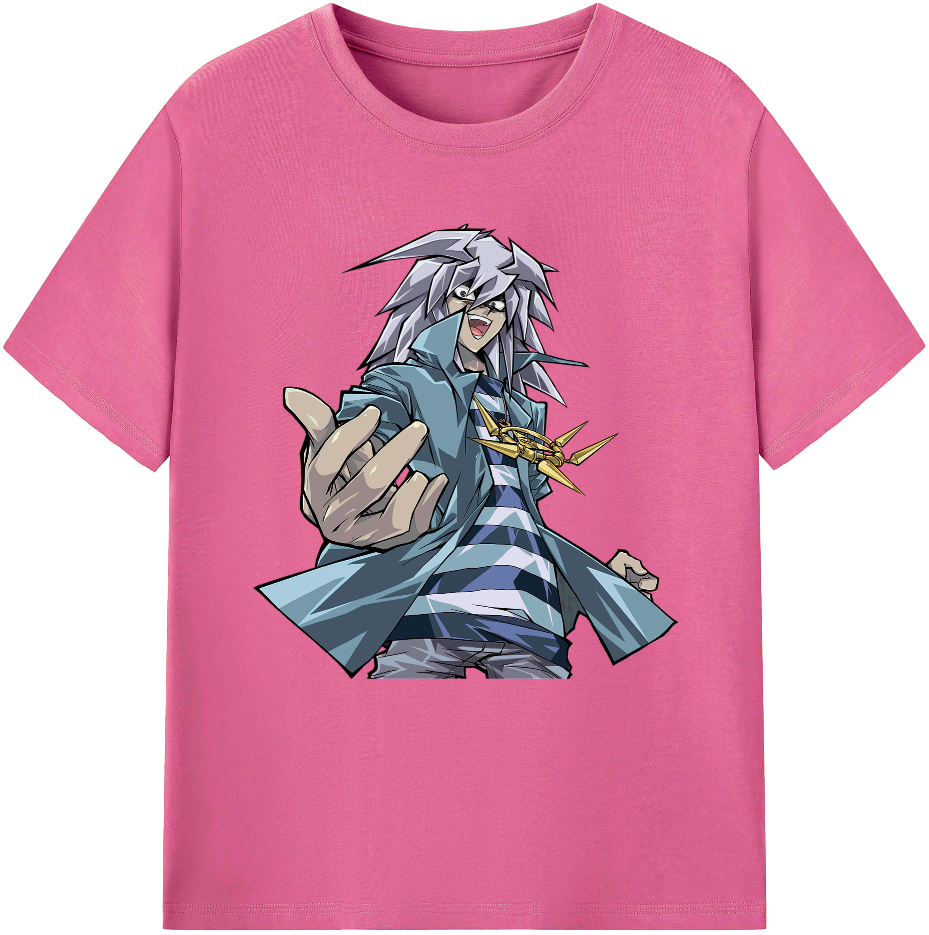 （画像用） 遊☆戯☆王 Yu-Gi-Oh! レディースカジュアルプリントTシャツ（綿100％）
