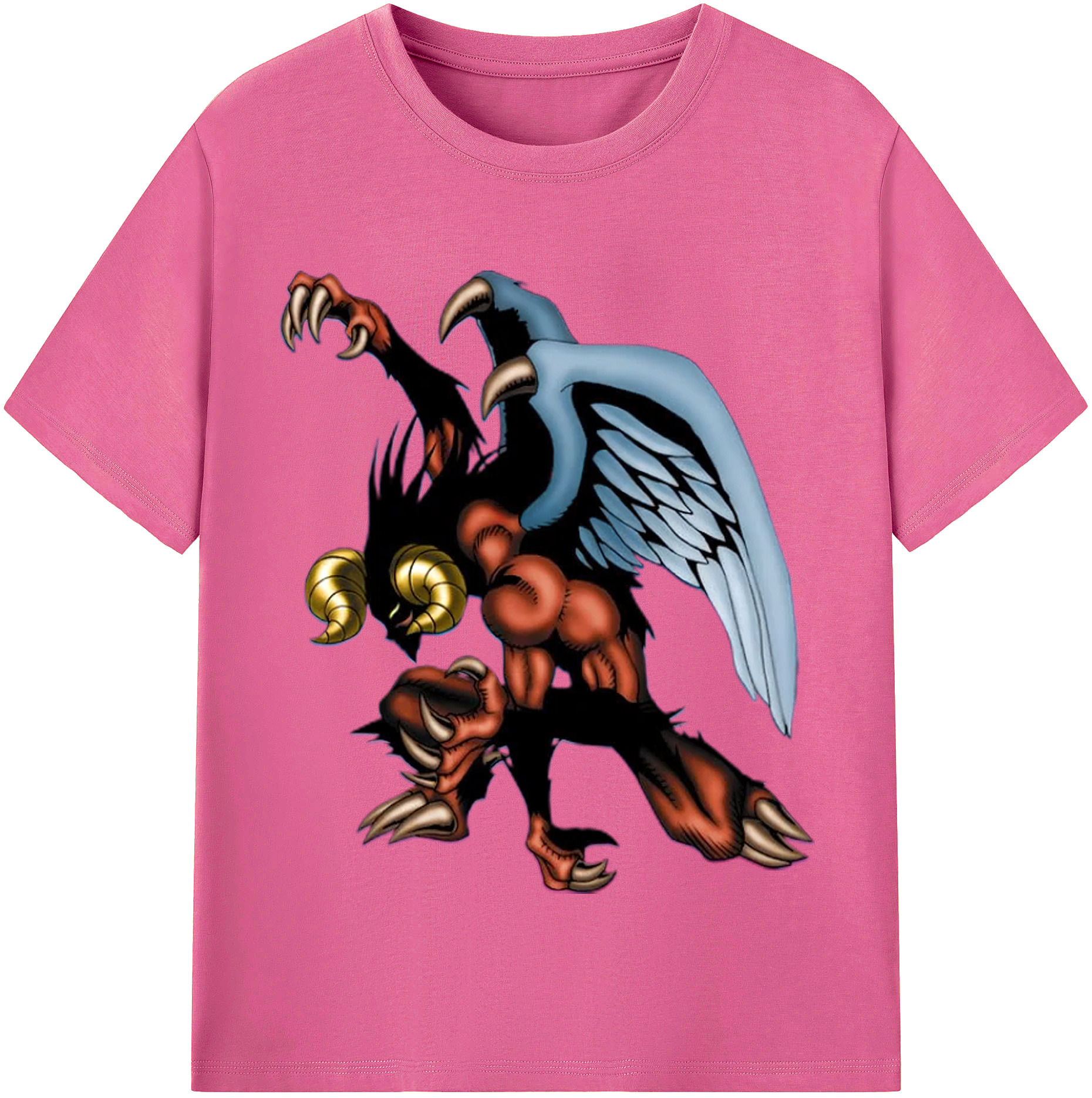 （画像用） 遊☆戯☆王 Yu-Gi-Oh! レディースカジュアルプリントTシャツ（綿100％）