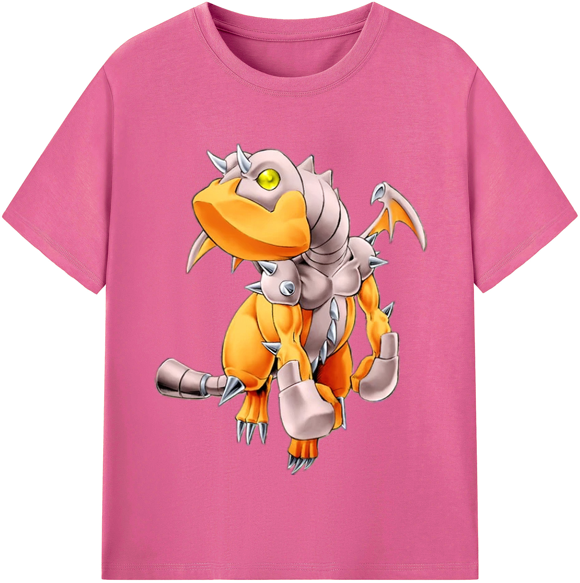 （画像用） 遊☆戯☆王 Yu-Gi-Oh! レディースカジュアルプリントTシャツ（綿100％）