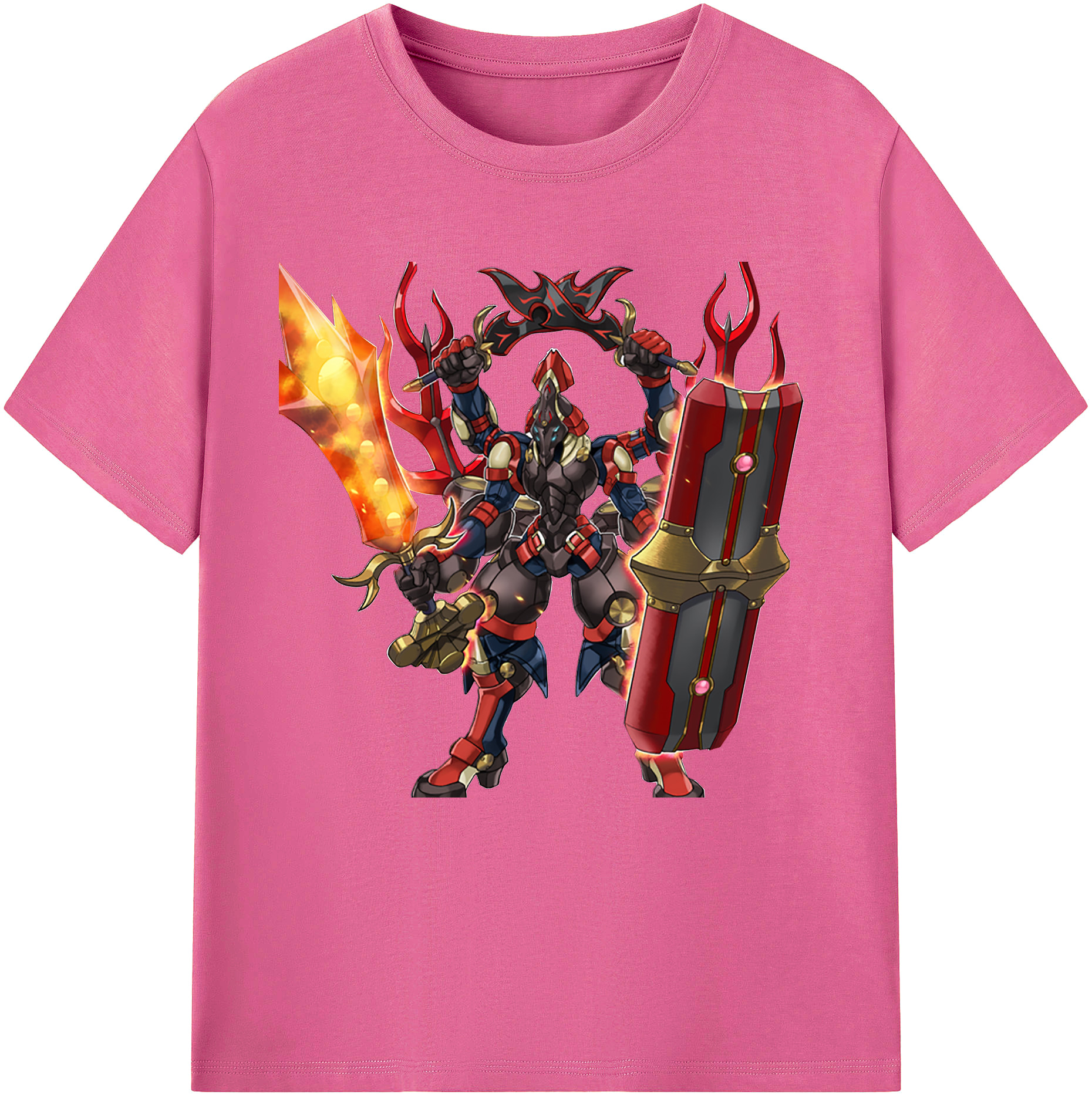 （画像用） 遊☆戯☆王 Yu-Gi-Oh! レディースカジュアルプリントTシャツ（綿100％）