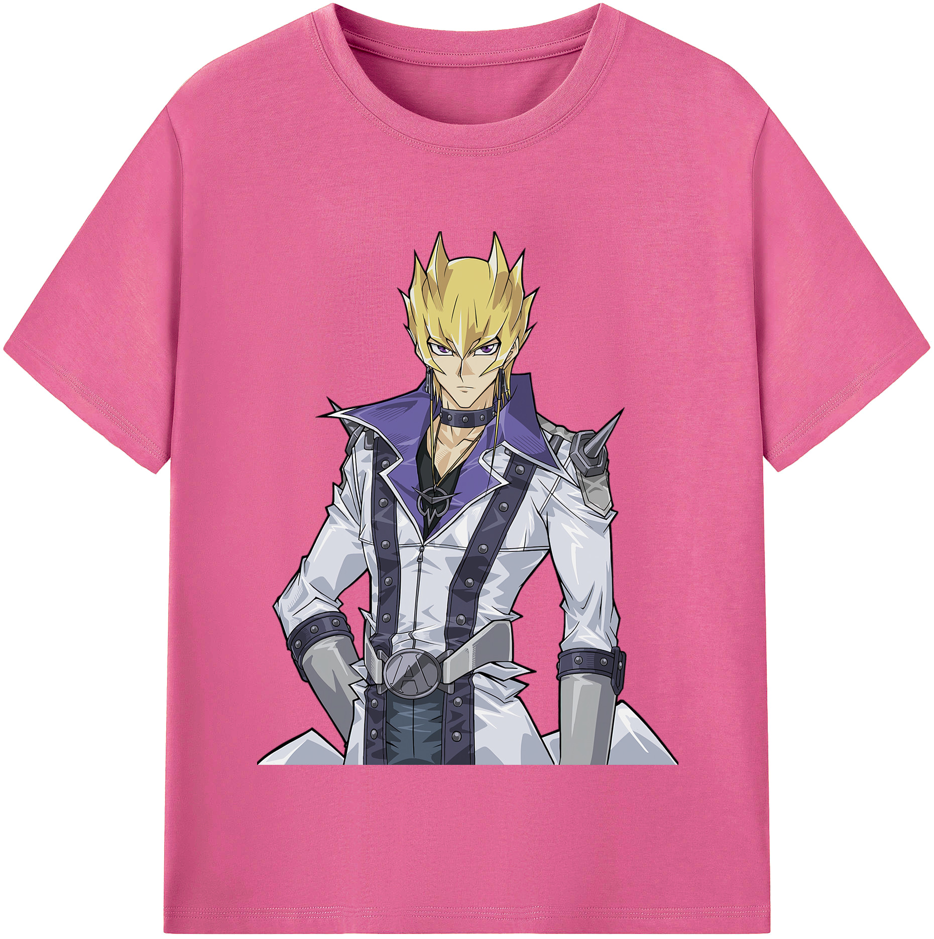 （画像用） 遊☆戯☆王 Yu-Gi-Oh! レディースカジュアルプリントTシャツ（綿100％）