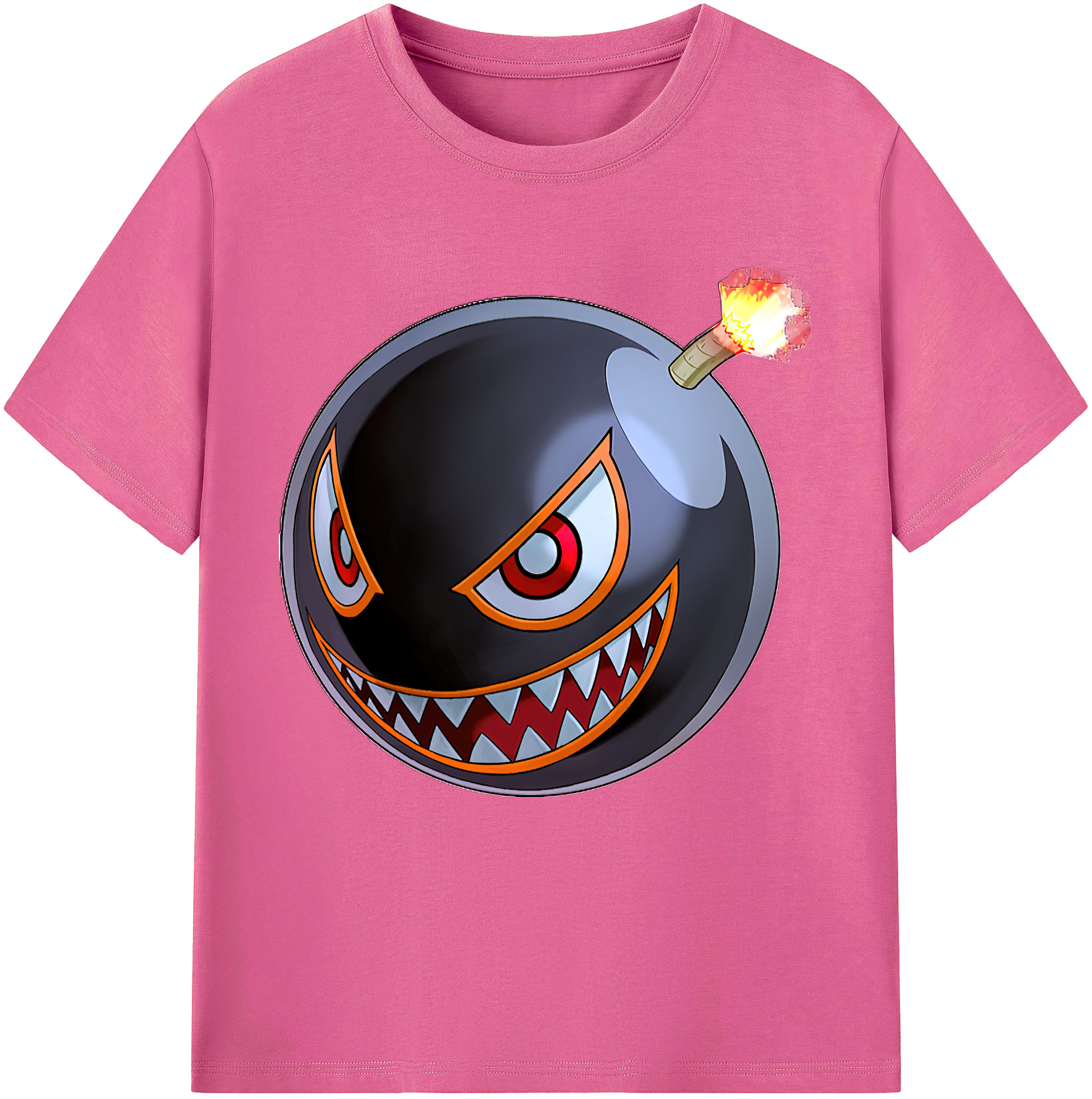 （画像用） 遊☆戯☆王 Yu-Gi-Oh! レディースカジュアルプリントTシャツ（綿100％）