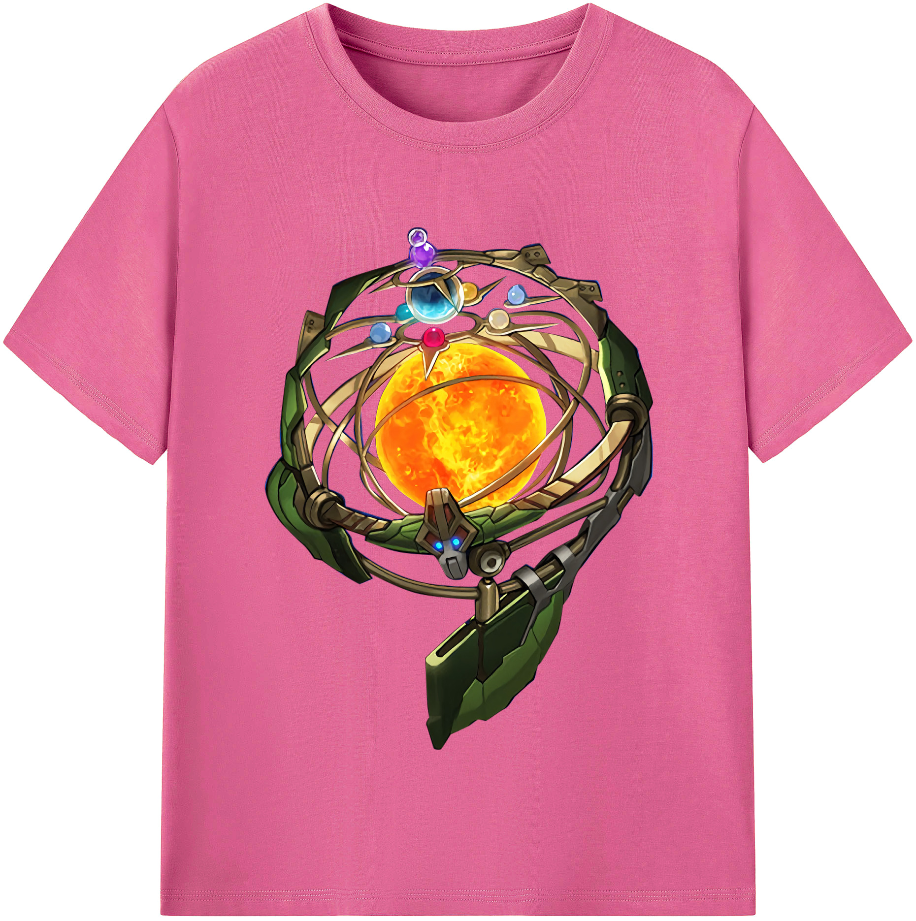 （画像用） 遊☆戯☆王 Yu-Gi-Oh! レディースカジュアルプリントTシャツ（綿100％）