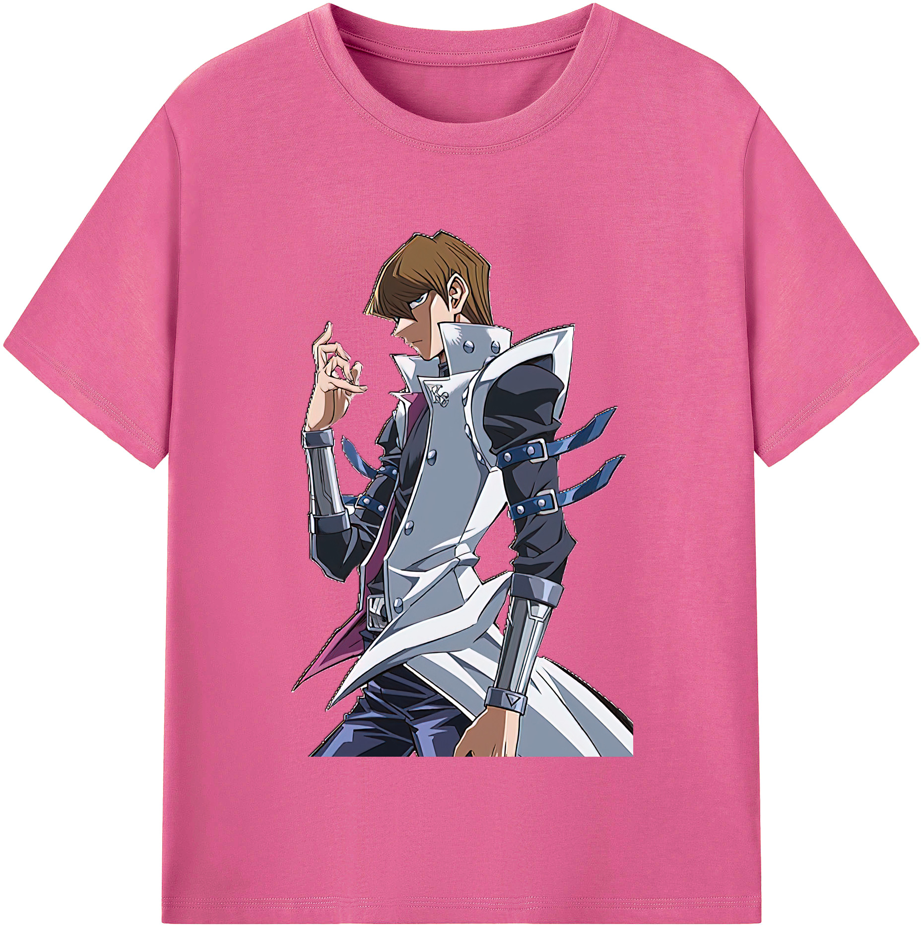 （画像用） 遊☆戯☆王 Yu-Gi-Oh! レディースカジュアルプリントTシャツ（綿100％）