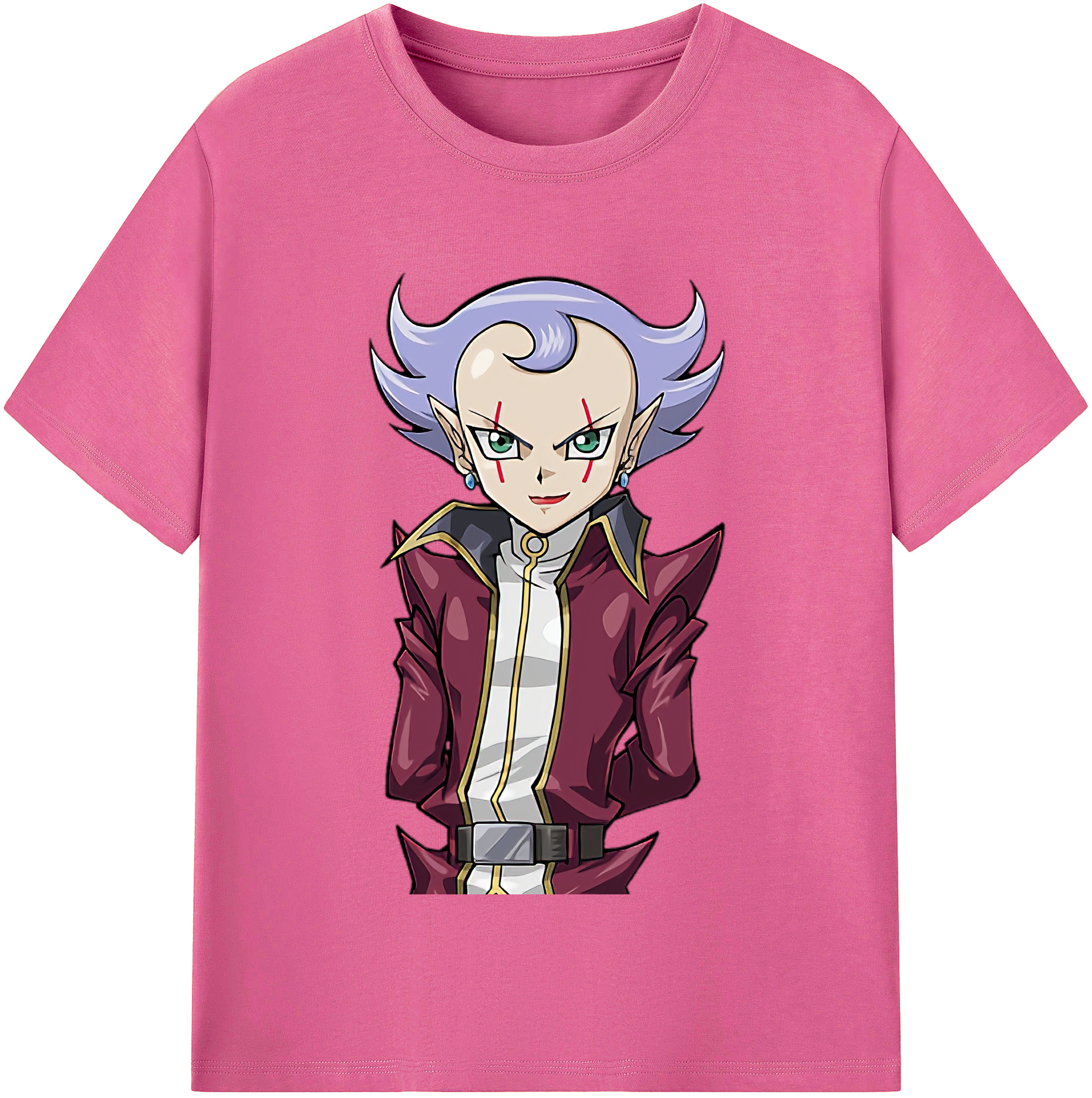 （画像用） 遊☆戯☆王 Yu-Gi-Oh! レディースカジュアルプリントTシャツ（綿100％）