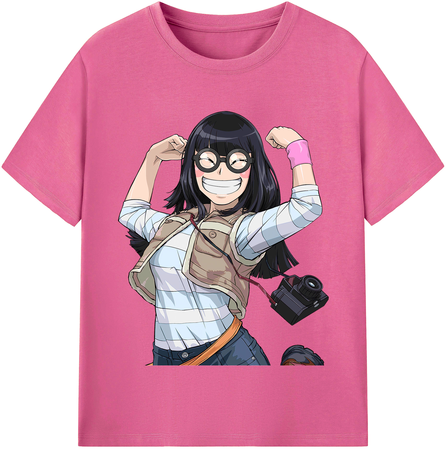 （画像用） 遊☆戯☆王 Yu-Gi-Oh! レディースカジュアルプリントTシャツ（綿100％）