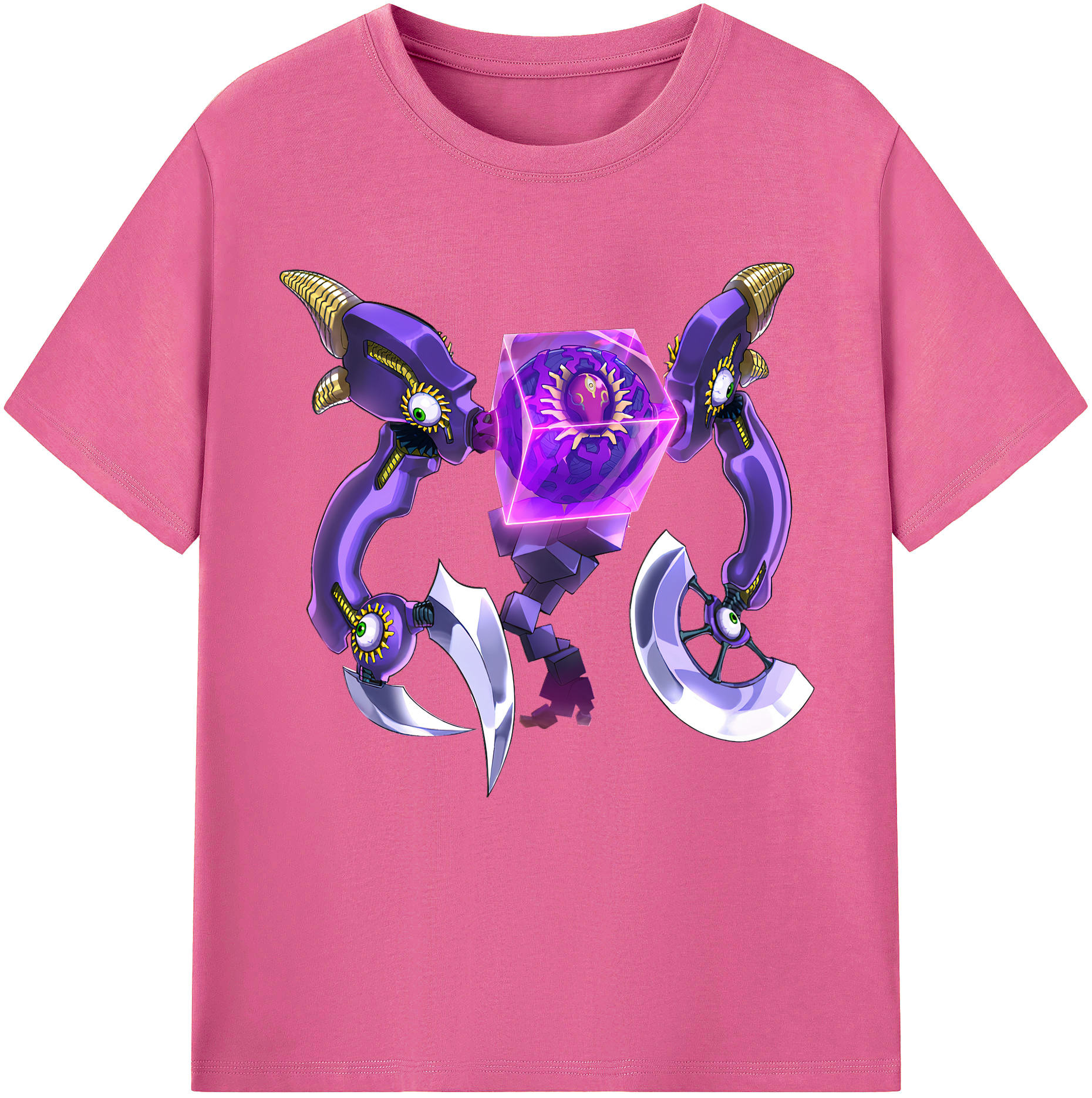（画像用） 遊☆戯☆王 Yu-Gi-Oh! レディースカジュアルプリントTシャツ（綿100％）