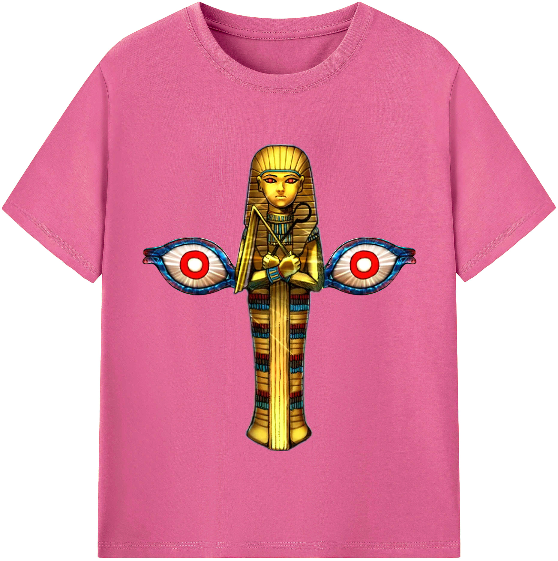 （画像用） 遊☆戯☆王 Yu-Gi-Oh! レディースカジュアルプリントTシャツ（綿100％）