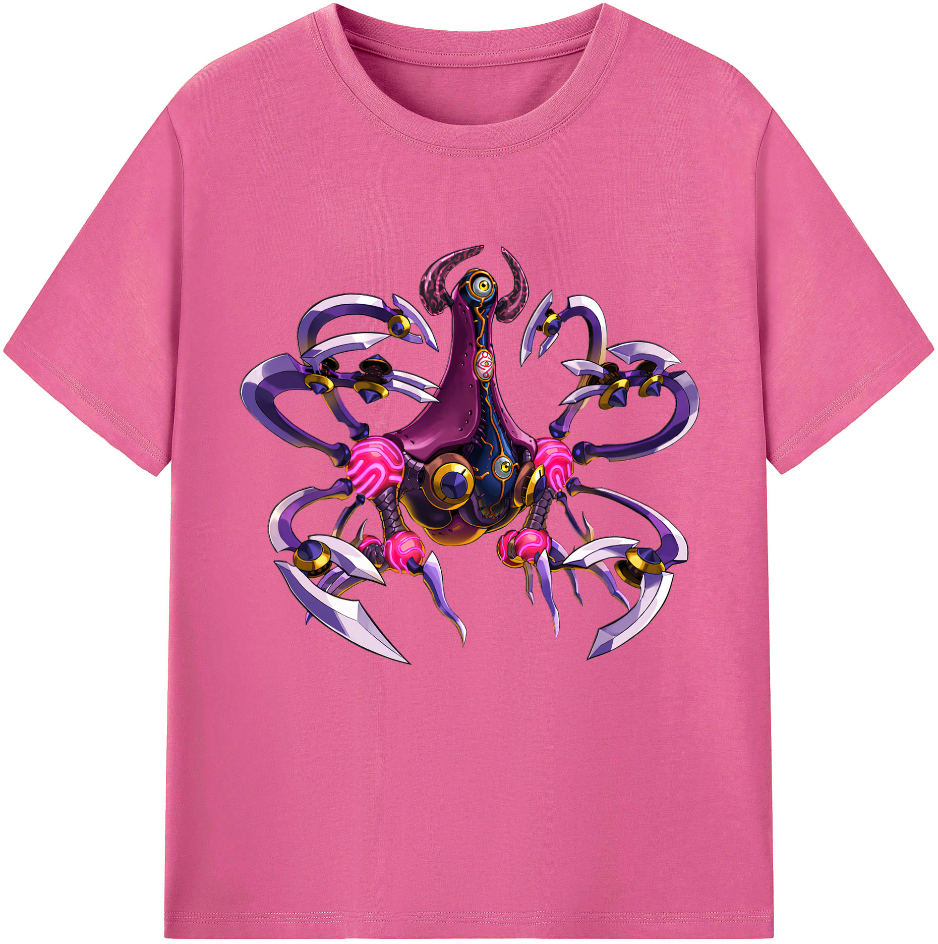 （画像用） 遊☆戯☆王 Yu-Gi-Oh! レディースカジュアルプリントTシャツ（綿100％）