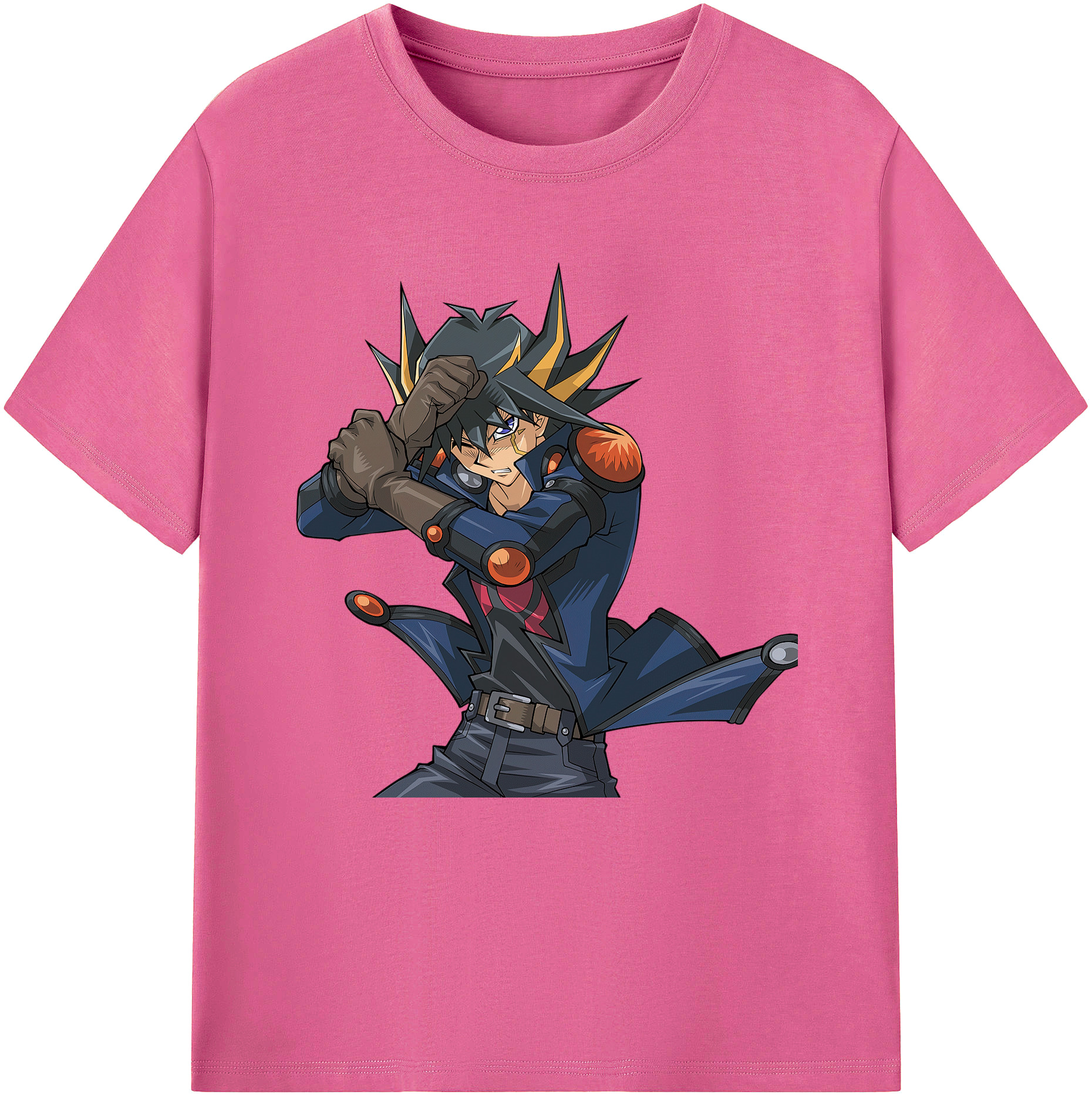 （画像用） 遊☆戯☆王 Yu-Gi-Oh! レディースカジュアルプリントTシャツ（綿100％）