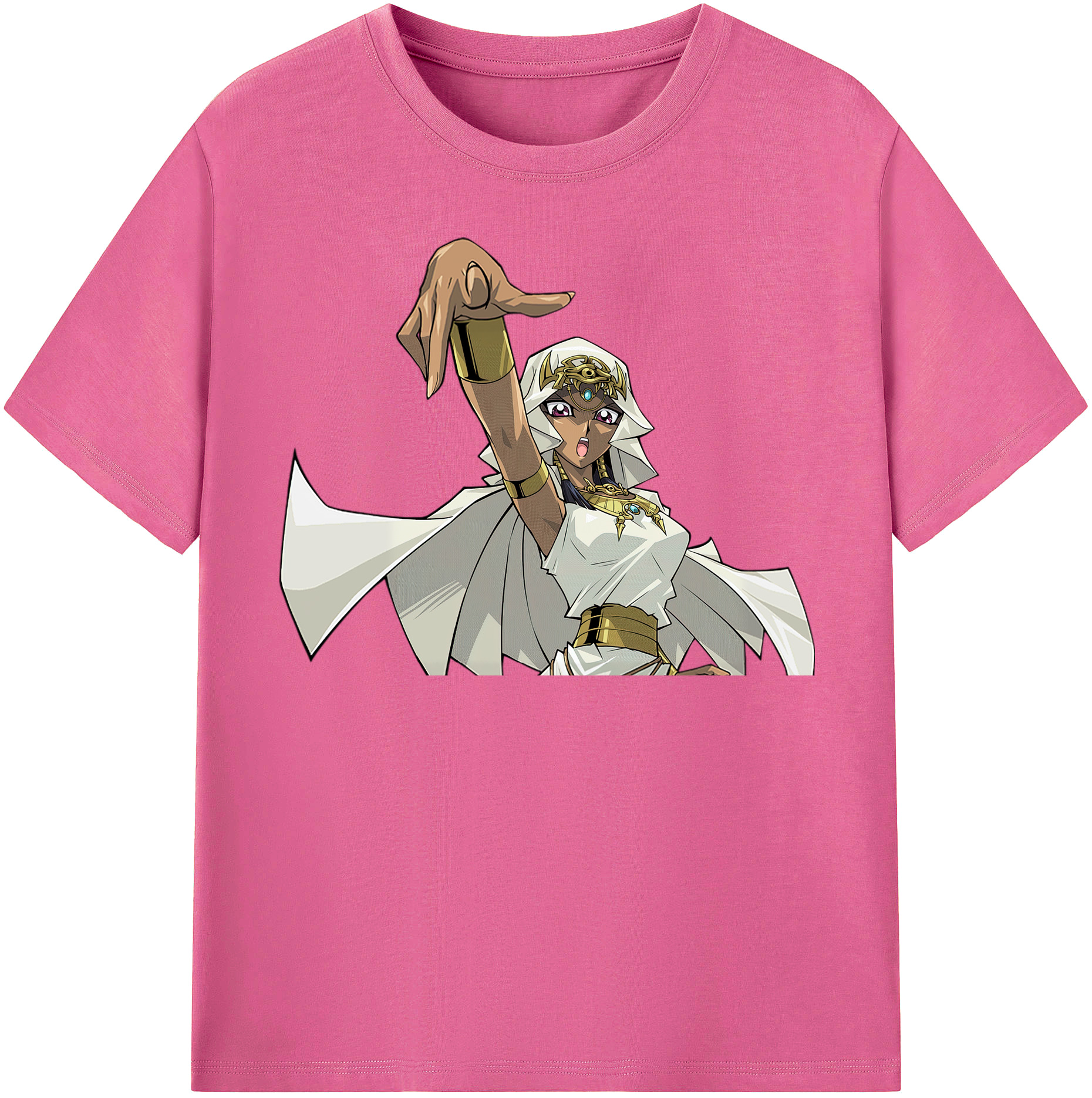 （画像用） 遊☆戯☆王 Yu-Gi-Oh! レディースカジュアルプリントTシャツ（綿100％）
