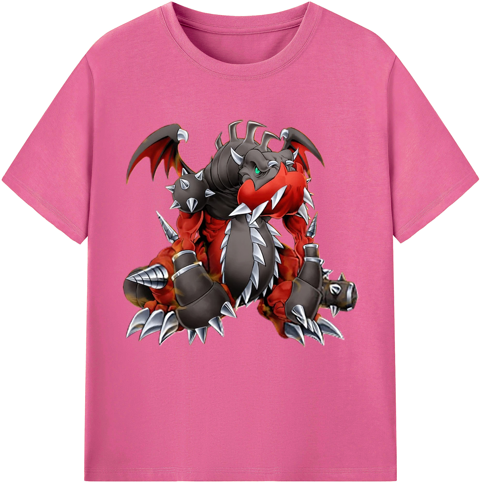（画像用） 遊☆戯☆王 Yu-Gi-Oh! レディースカジュアルプリントTシャツ（綿100％）