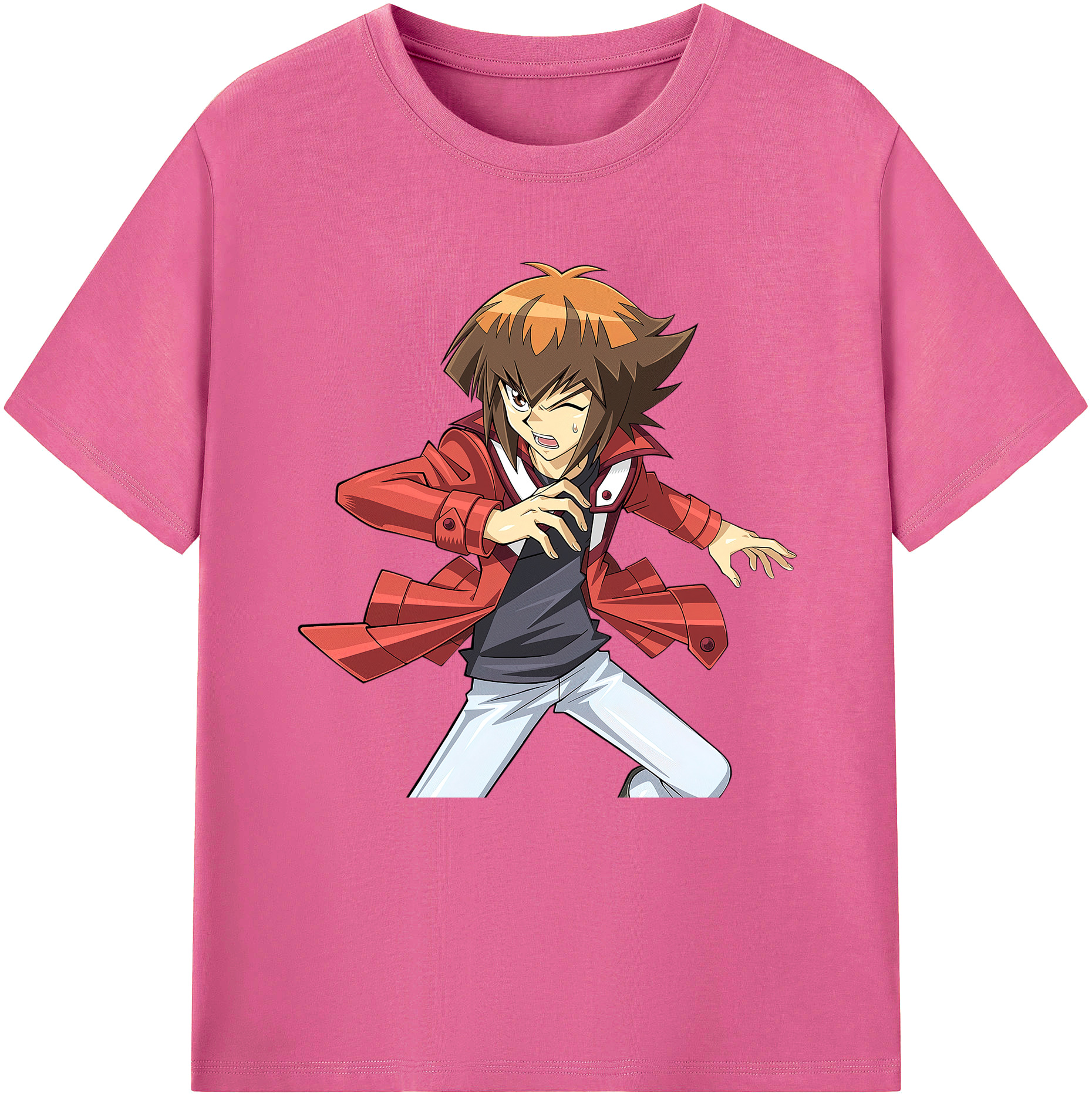 （画像用） 遊☆戯☆王 Yu-Gi-Oh! レディースカジュアルプリントTシャツ（綿100％）