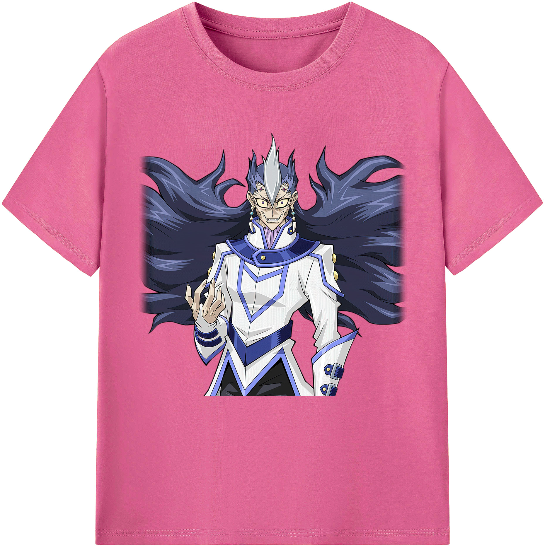 （画像用） 遊☆戯☆王 Yu-Gi-Oh! レディースカジュアルプリントTシャツ（綿100％）