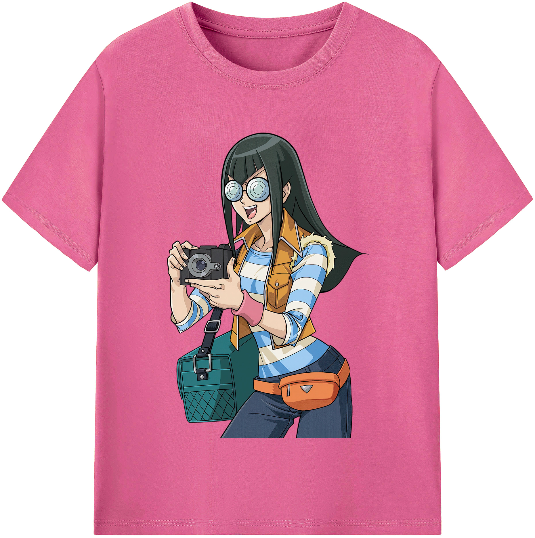 （画像用） 遊☆戯☆王 Yu-Gi-Oh! レディースカジュアルプリントTシャツ（綿100％）