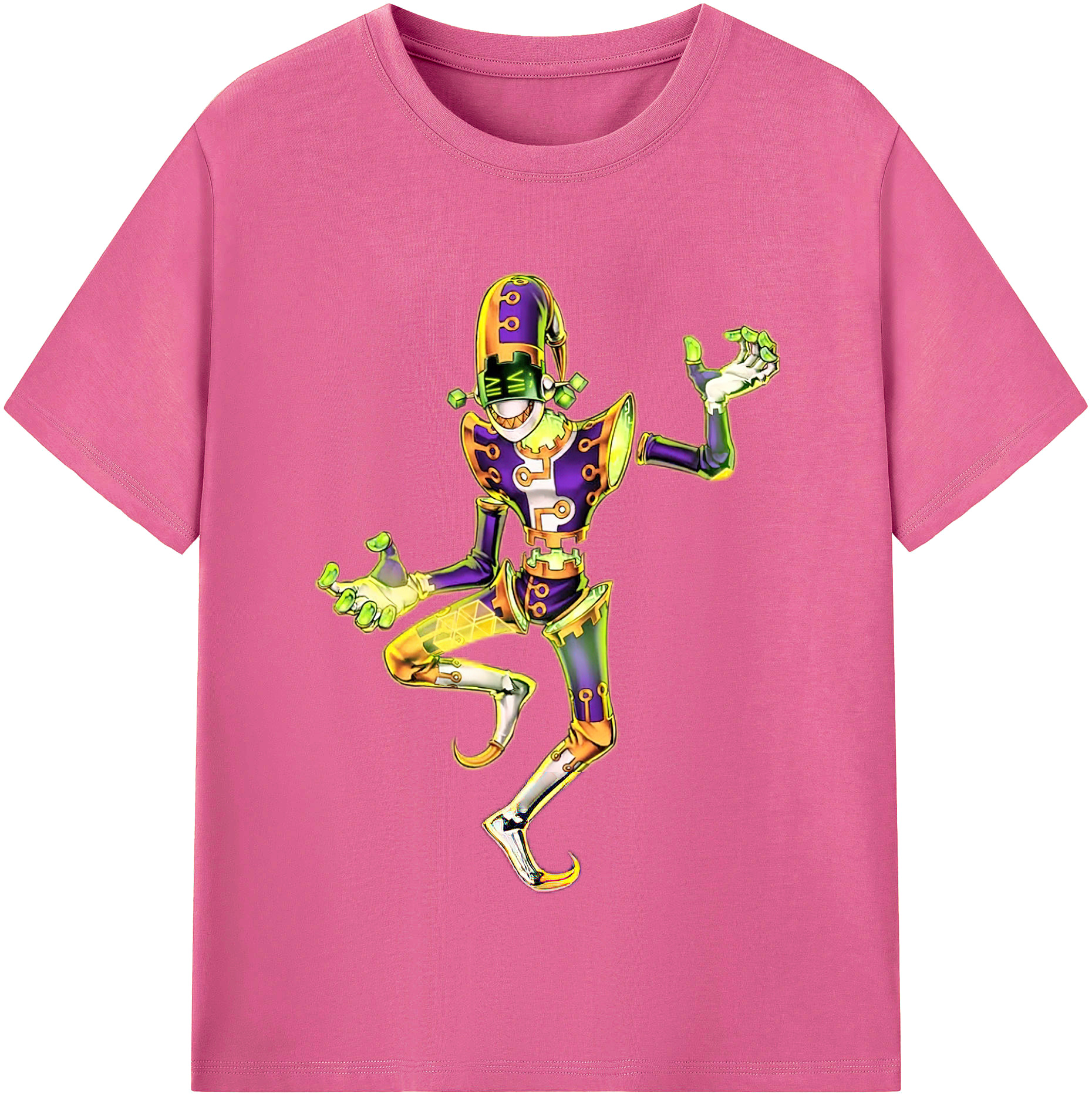 （画像用） 遊☆戯☆王 Yu-Gi-Oh! レディースカジュアルプリントTシャツ（綿100％）