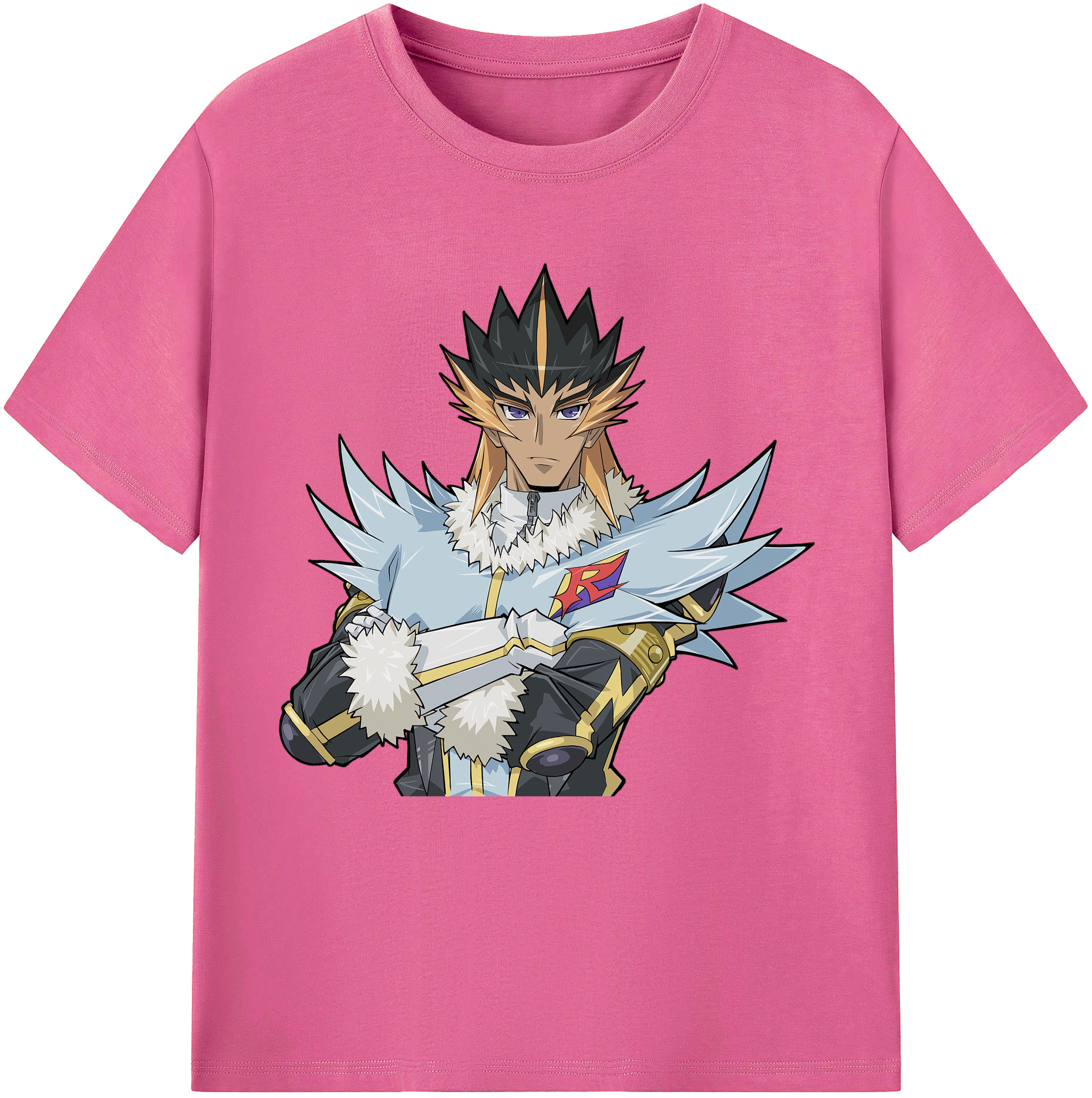（画像用） 遊☆戯☆王 Yu-Gi-Oh! レディースカジュアルプリントTシャツ（綿100％）
