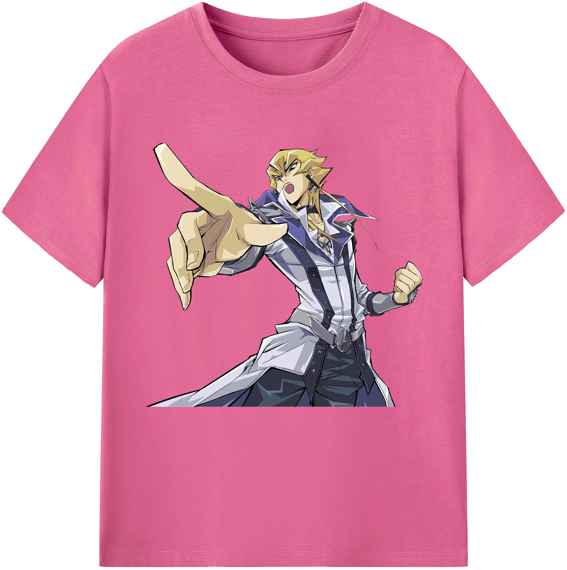 （画像用） 遊☆戯☆王 Yu-Gi-Oh! レディースカジュアルプリントTシャツ（綿100％）