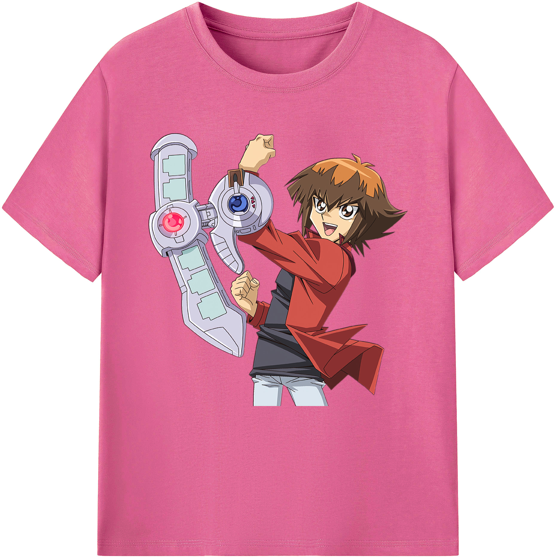 （画像用） 遊☆戯☆王 Yu-Gi-Oh! レディースカジュアルプリントTシャツ（綿100％）
